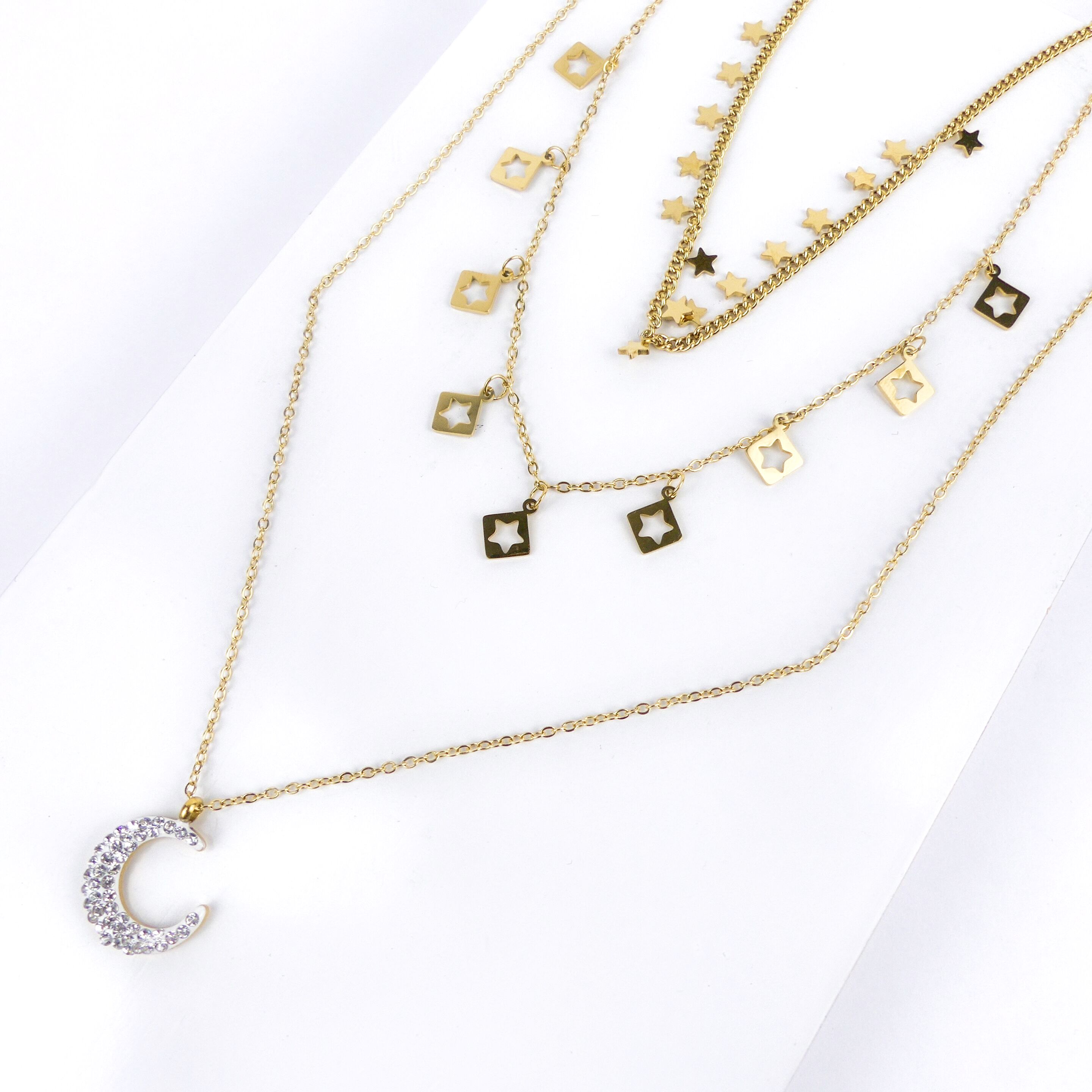 Collier double chaîne n°37 - Image 2
