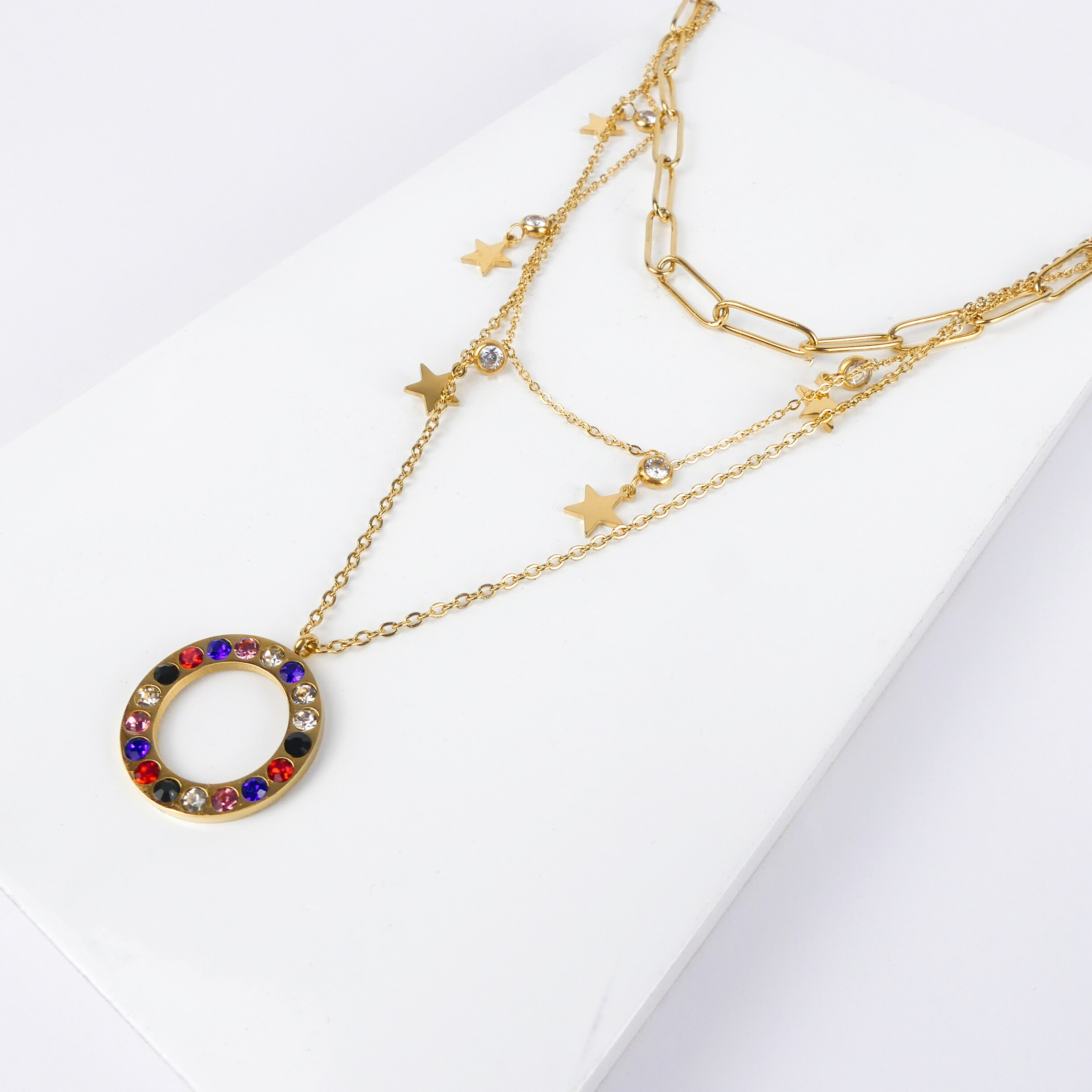 Collier Double Chaine N°58 - Image 1