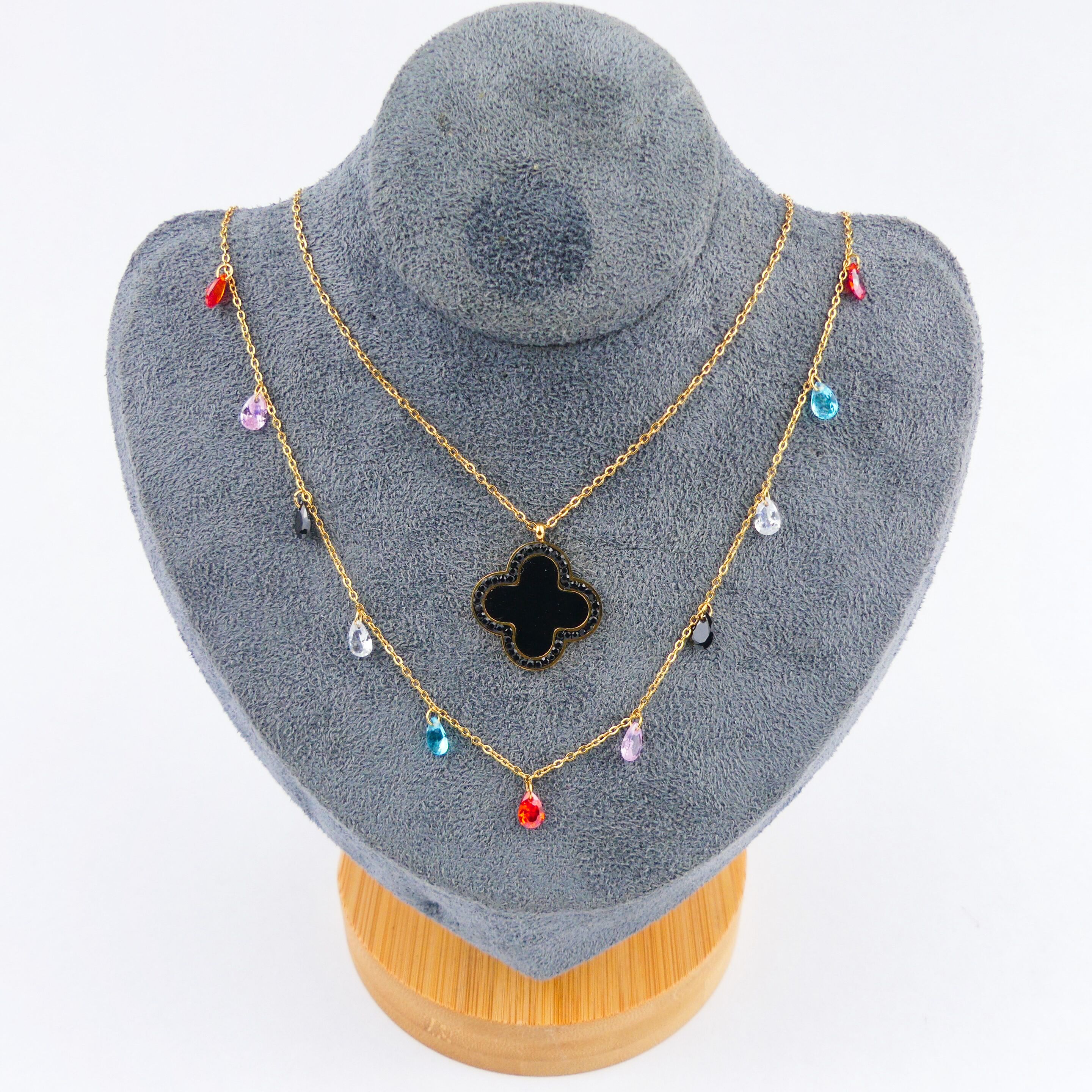 Collier Double Chaine N°48 - Image 2