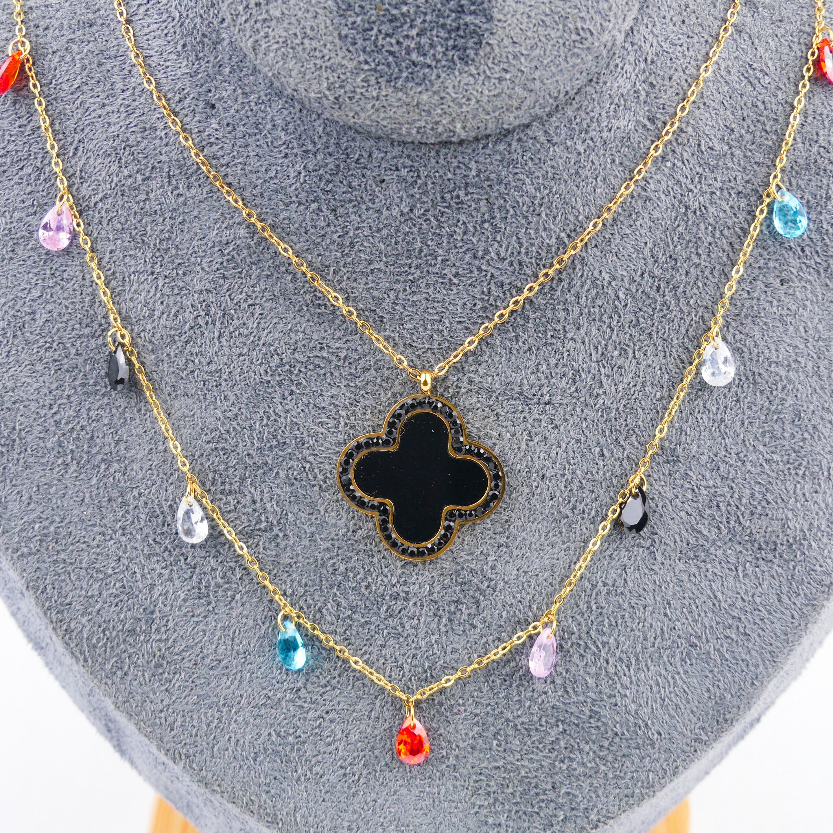 Collier Double Chaine N°48 - Image 3