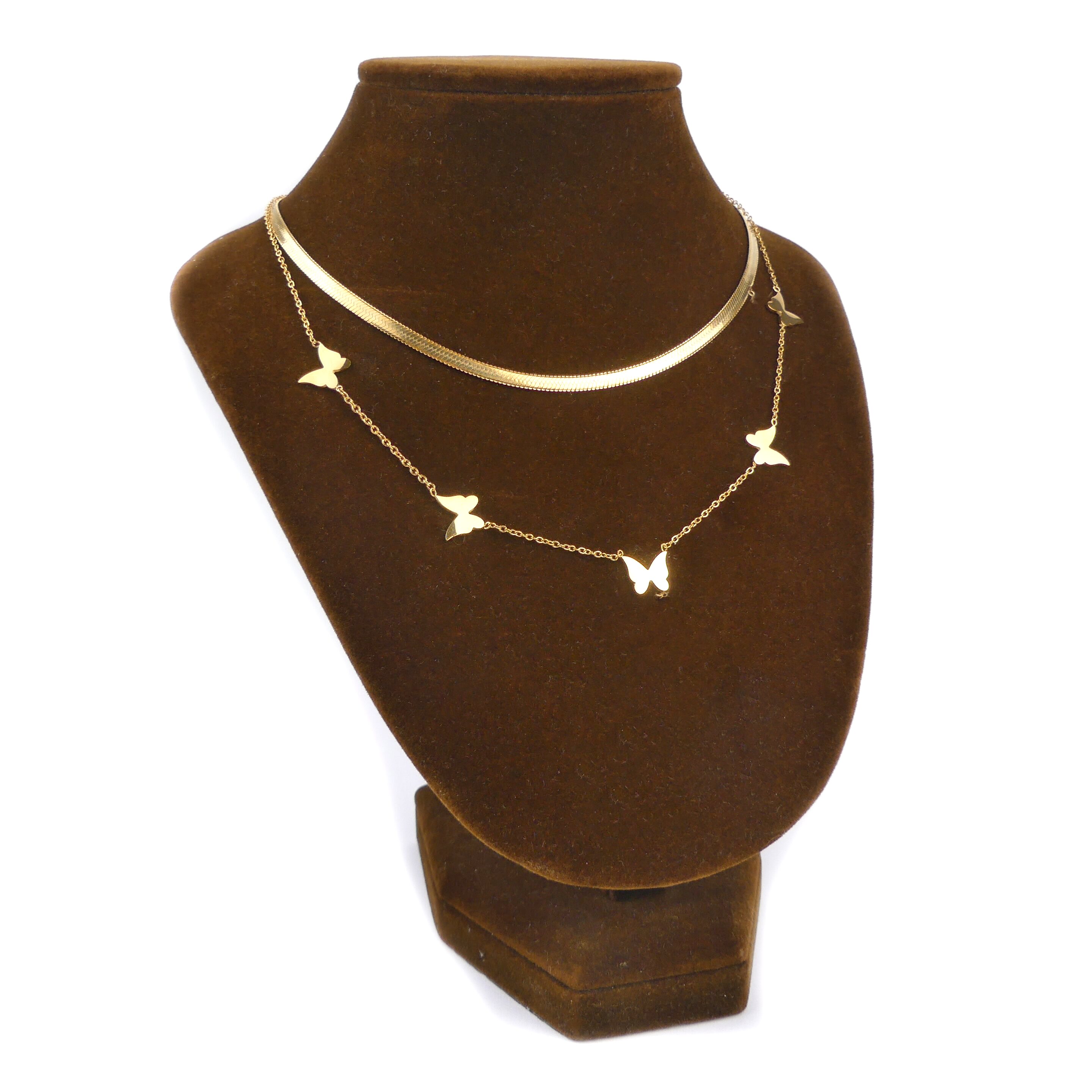 Collier Double Chaine N°66 - Image 2