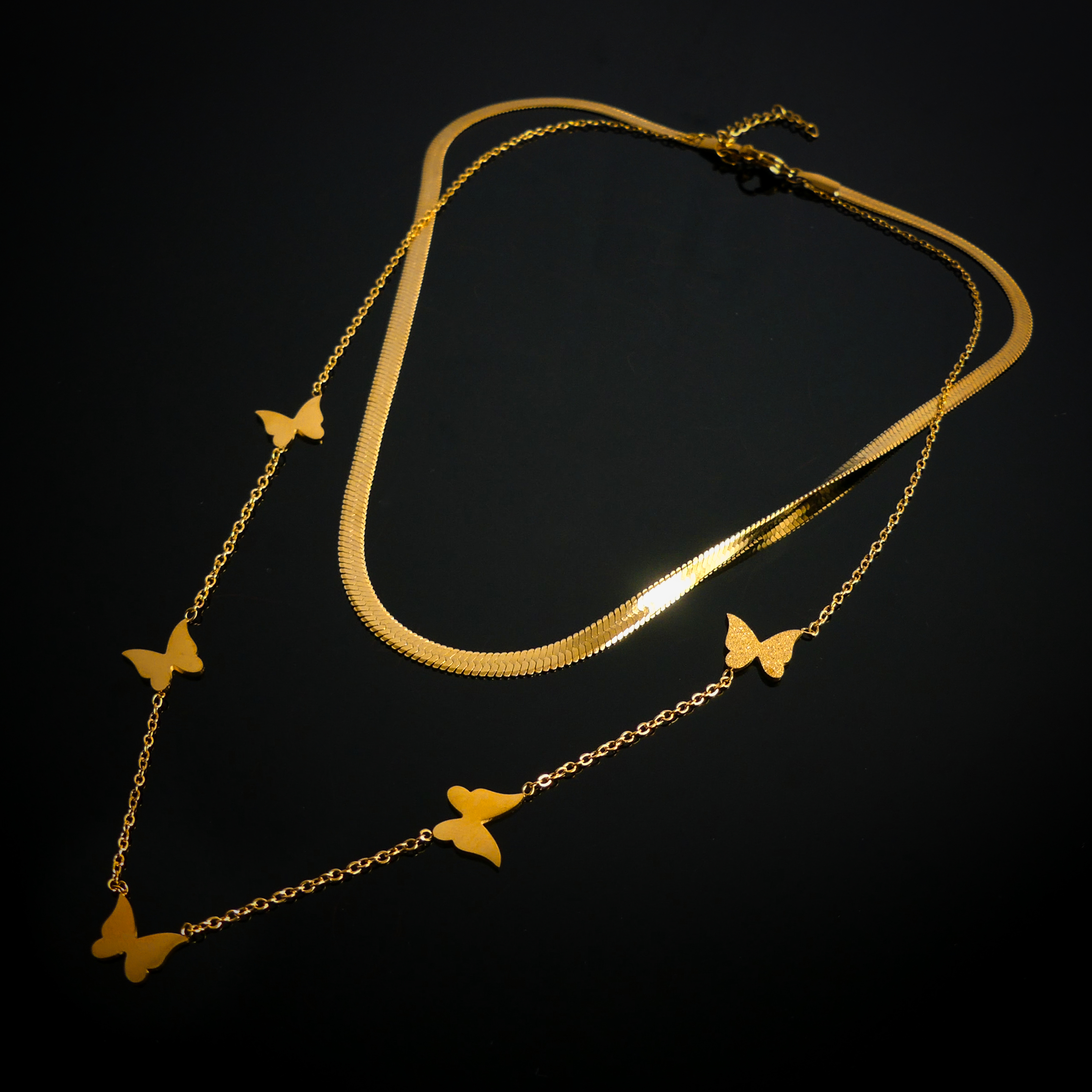 Collier Double Chaine N°66 - Image 4
