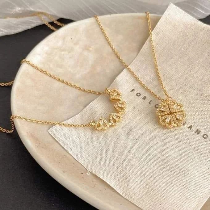 Collier pendentif en forme de coeur Everver pour femme - Image 1
