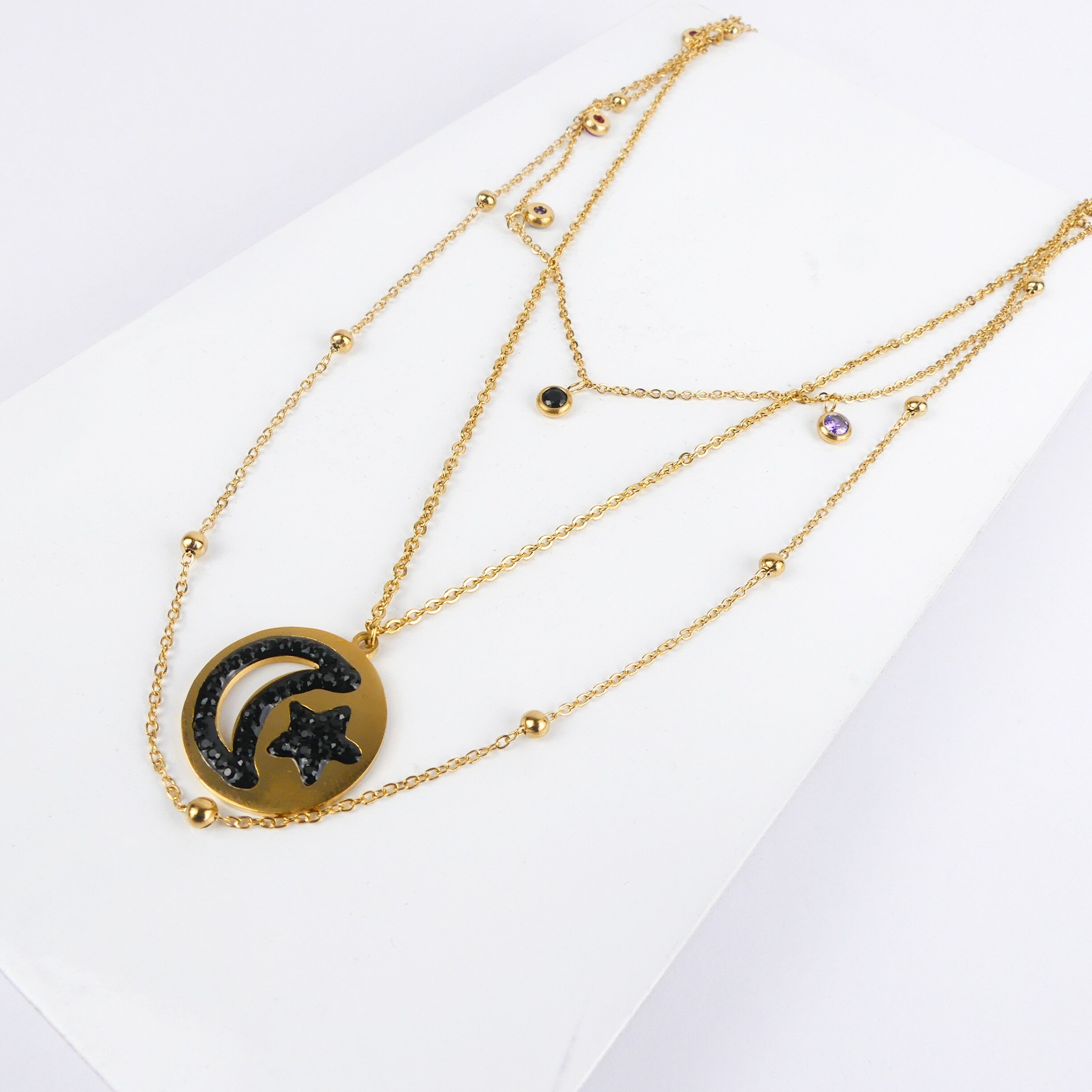 Collier Double Chaine N°62 - Image 1