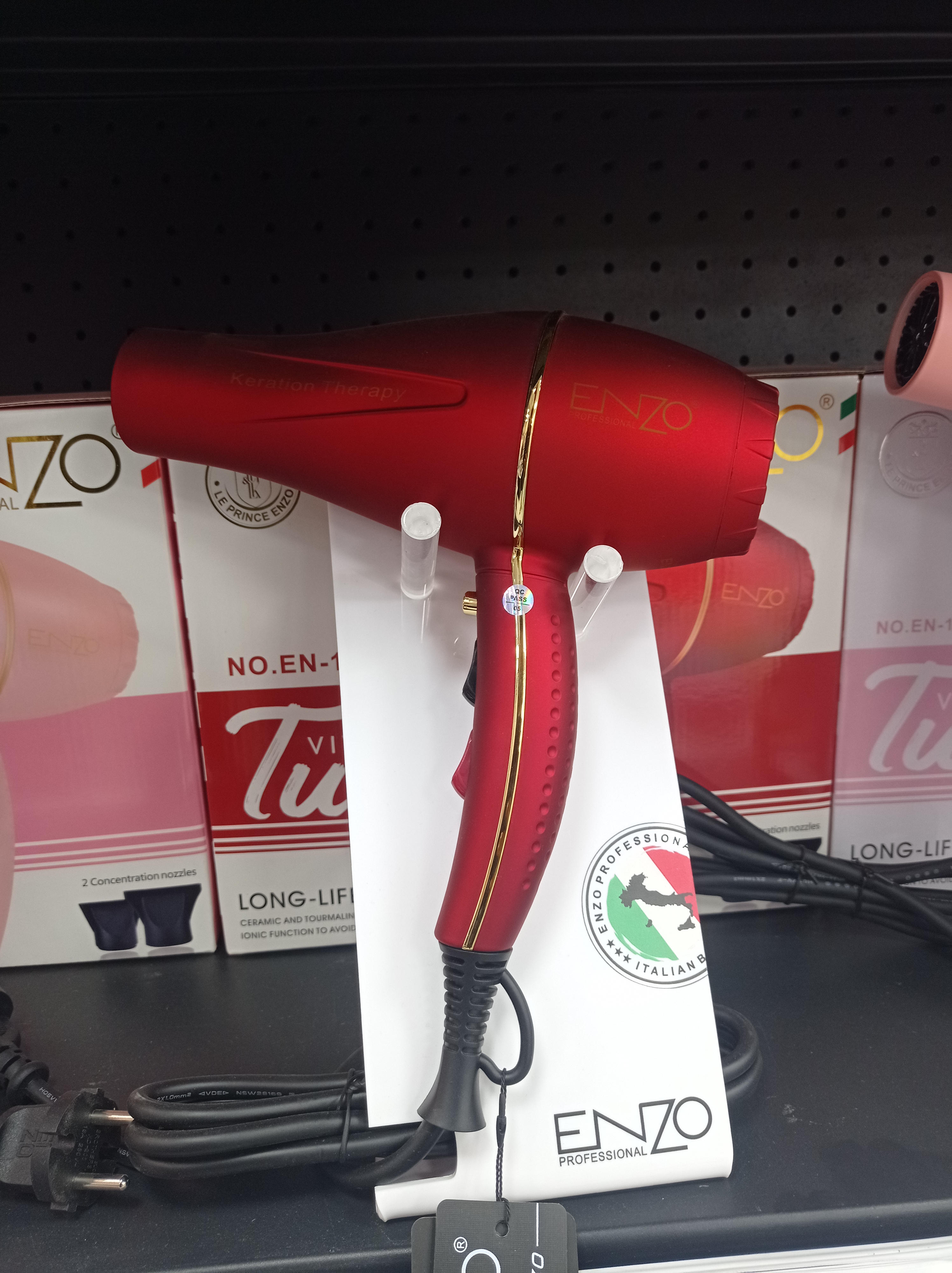 مجفف الشعر الإيطالي 🇮🇹 enzo - Image 1