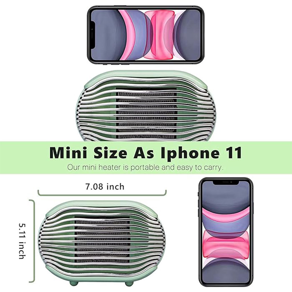 سخّان كهربائي صغير 800W  - Image 5