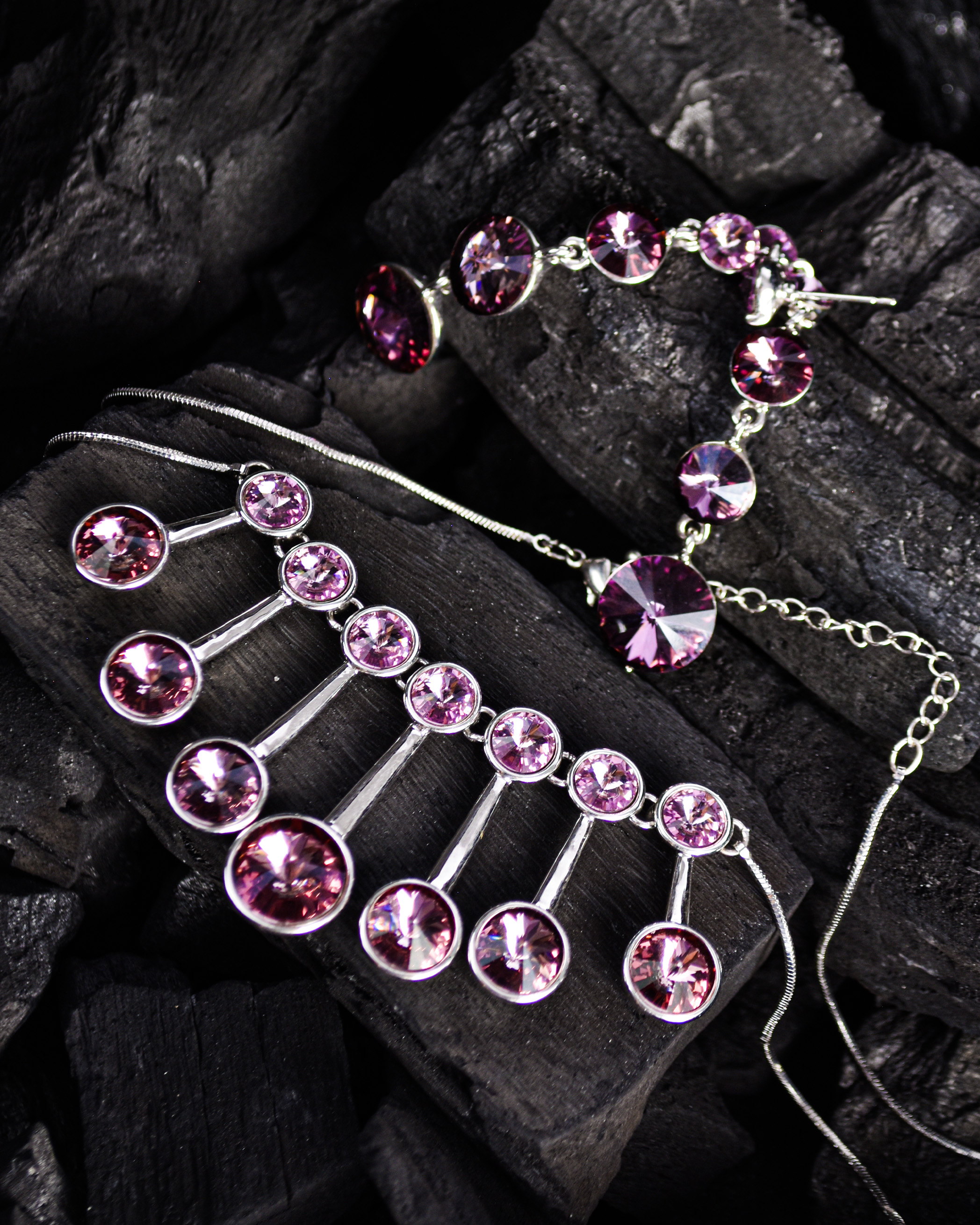 Parure Ronde Mauve - Image 1