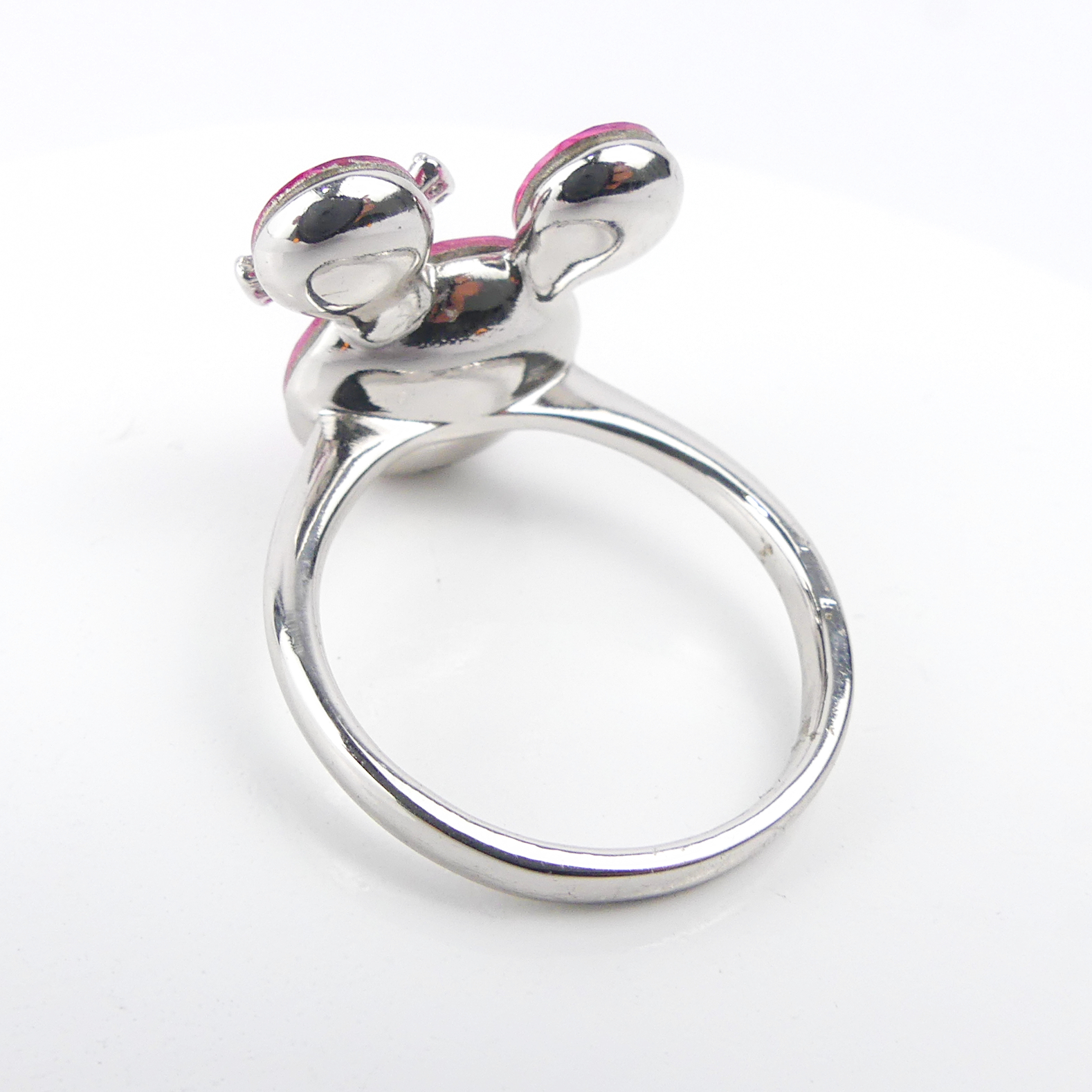 Bague Mickey Mousse Rose - Image 3