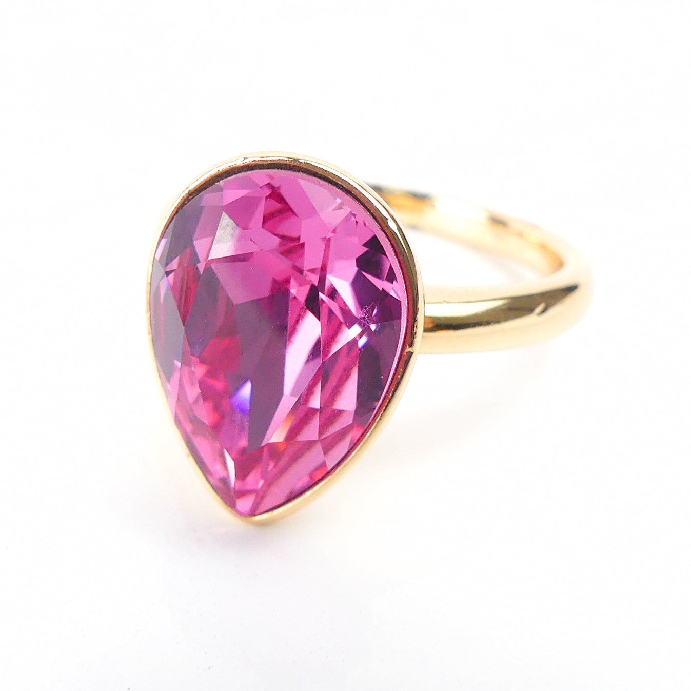 Bague Goutte Rose GM - Image 1