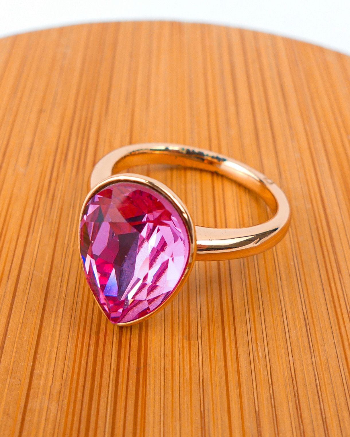 Bague Goutte Rose GM - Image 2
