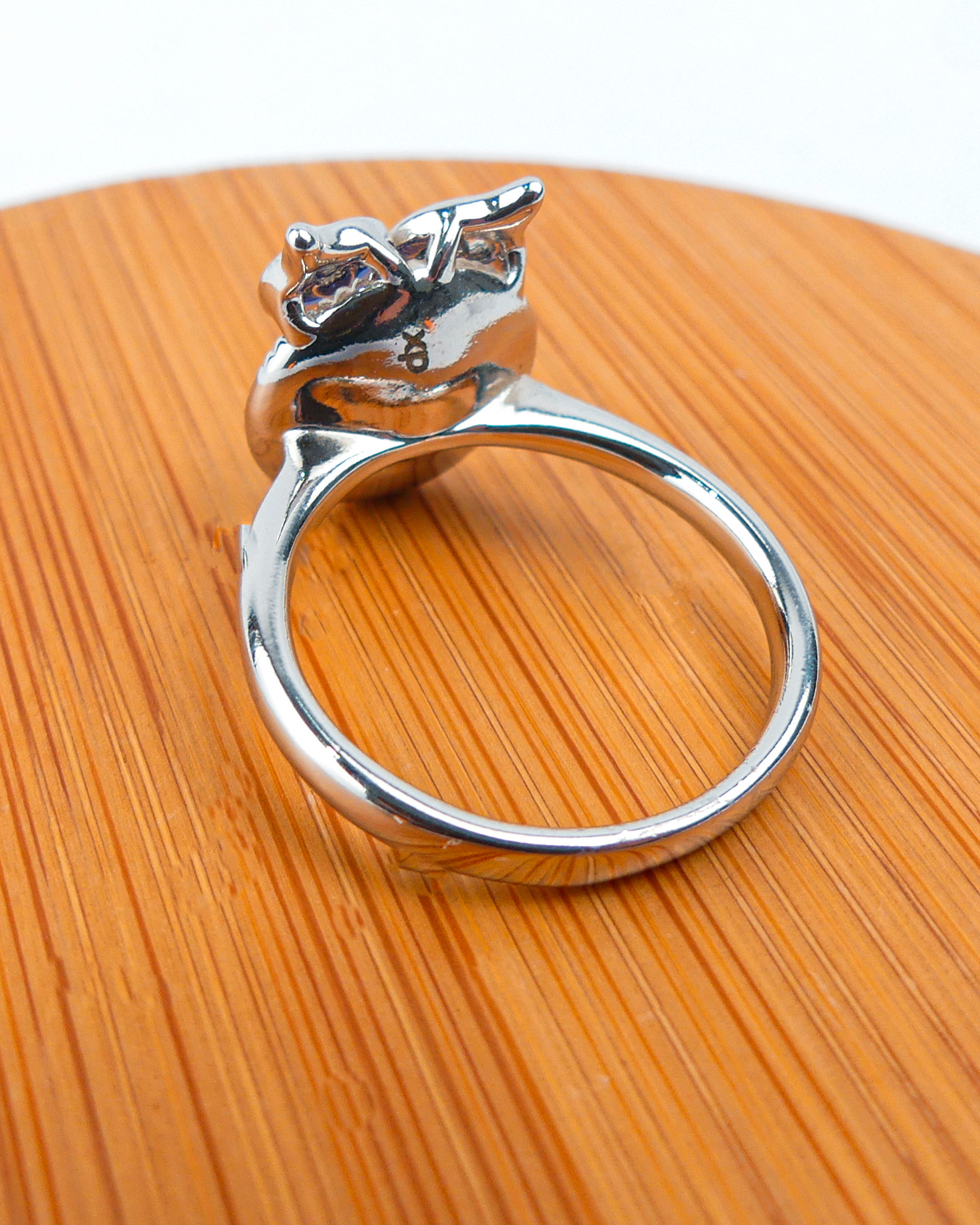 Bague Pierre Hibou Rende BLeu - Image 3