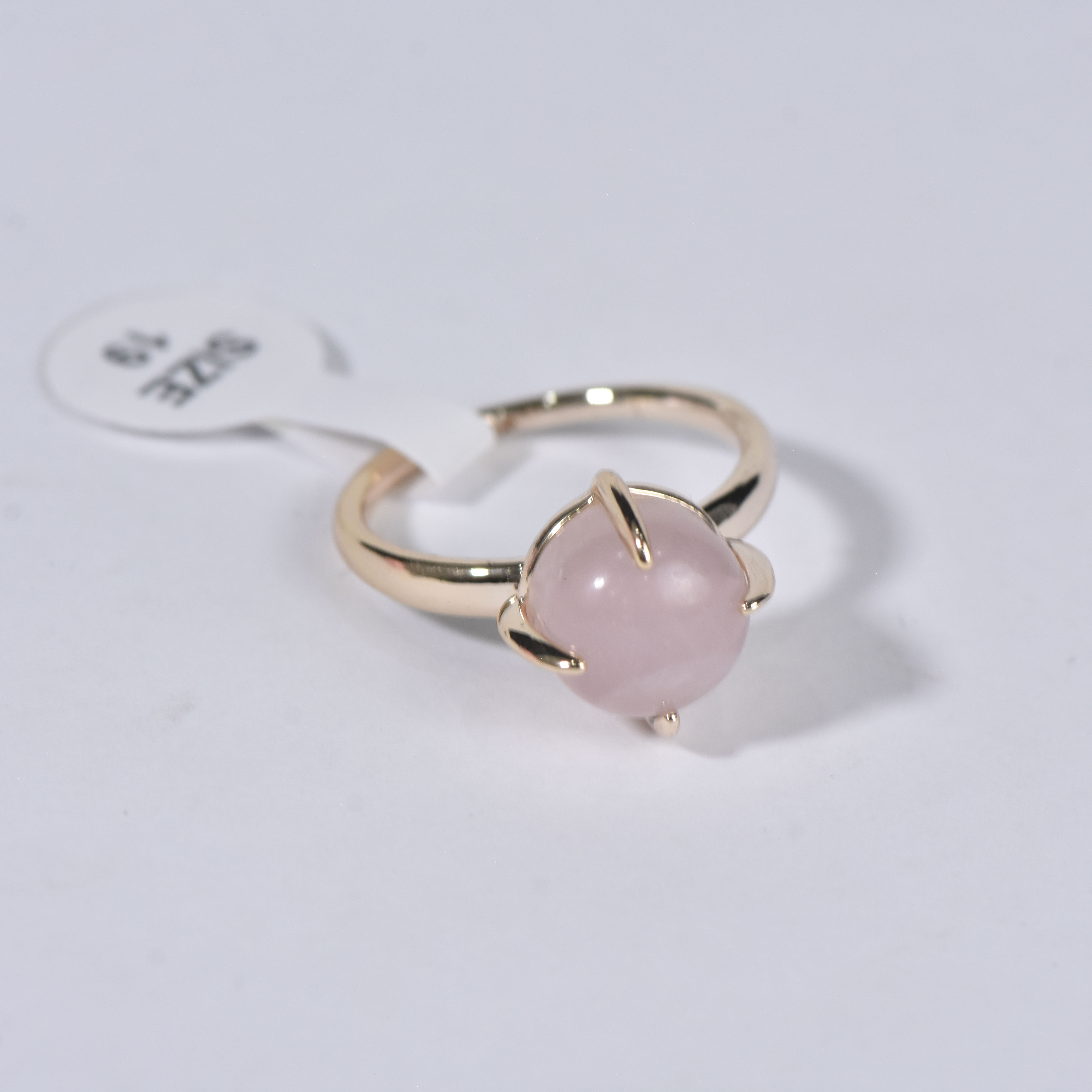 SWEET BRIER ROSE QUARTZ RING QUARTZ RING SIZE 19 - Image 3