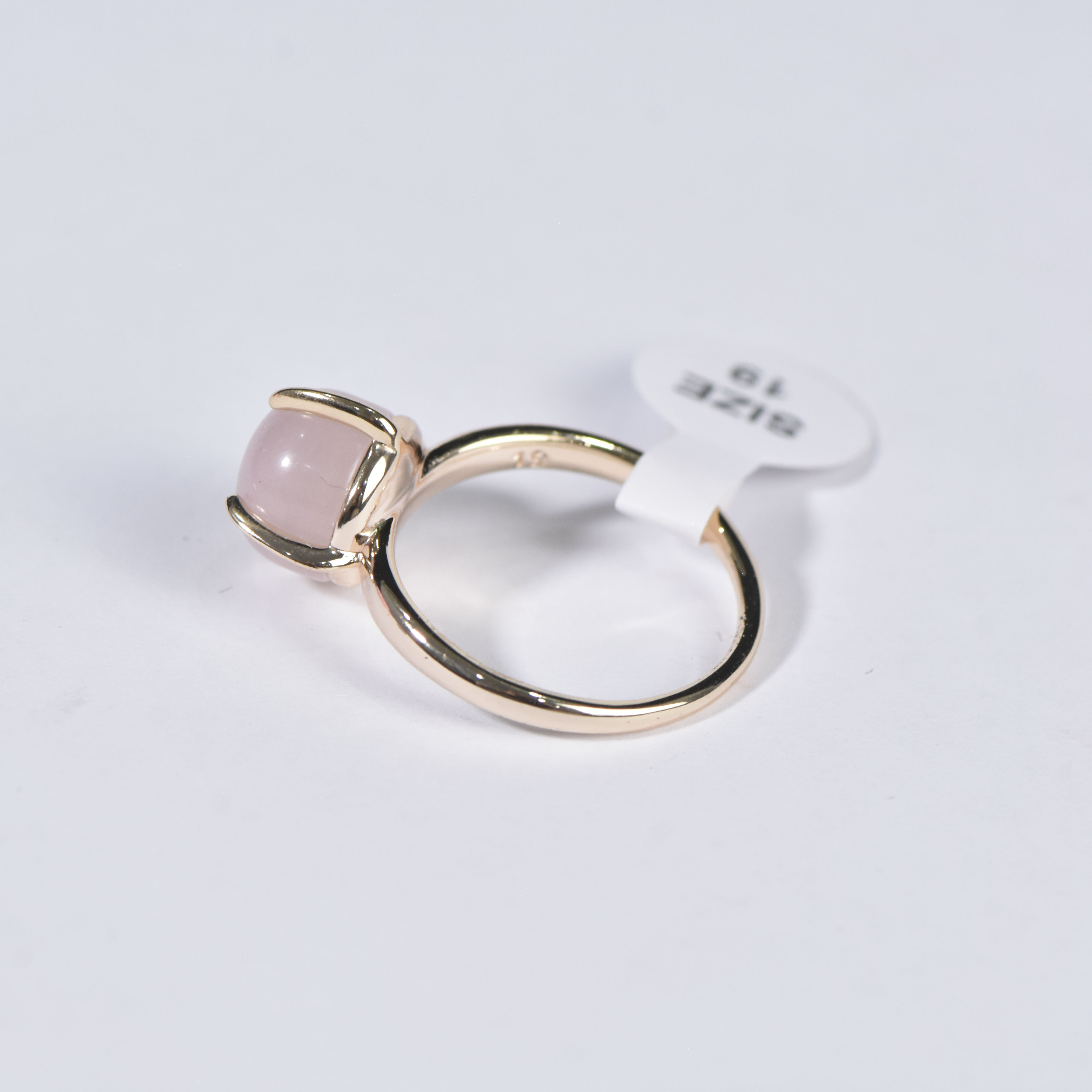 SWEET BRIER ROSE QUARTZ RING QUARTZ RING SIZE 19 - Image 4