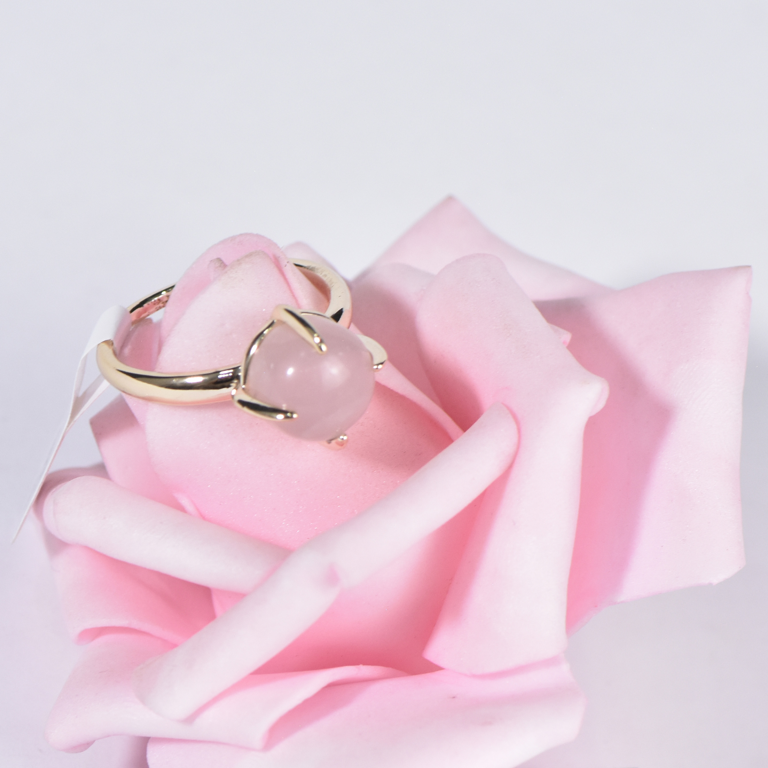 SWEET BRIER ROSE QUARTZ RING QUARTZ RING SIZE 19 - Image 5