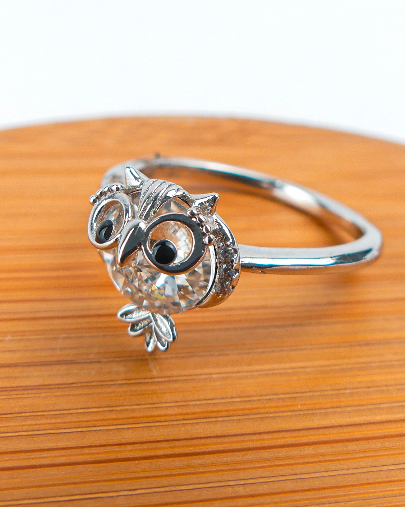Bague Pierre Hibou Blanc - Image 2