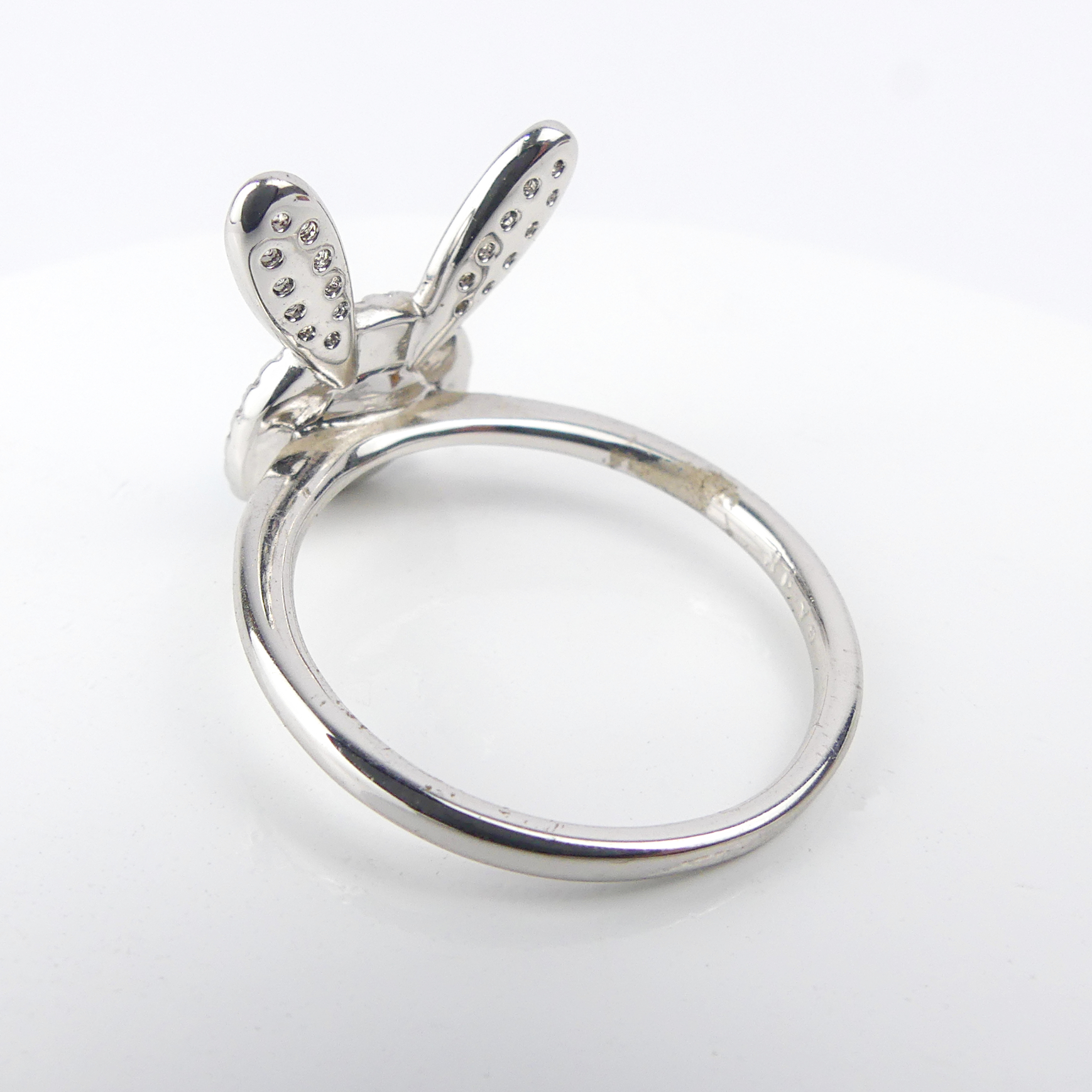 Bague Lapin Bleu -Argent - Image 2