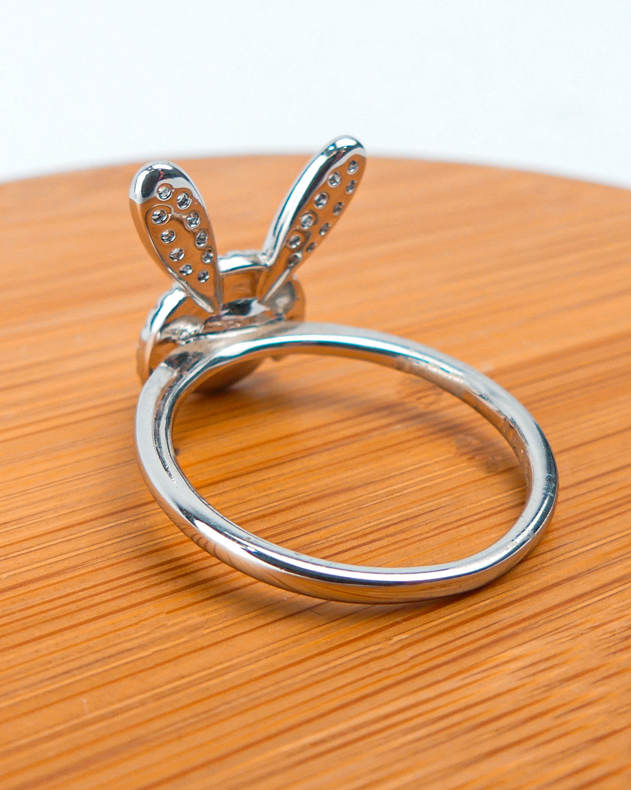 Bague Lapin Bleu -Argent - Image 4