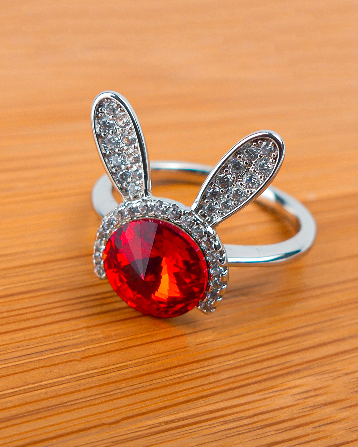 BAGUE LAPIN ROUGE - Image 2