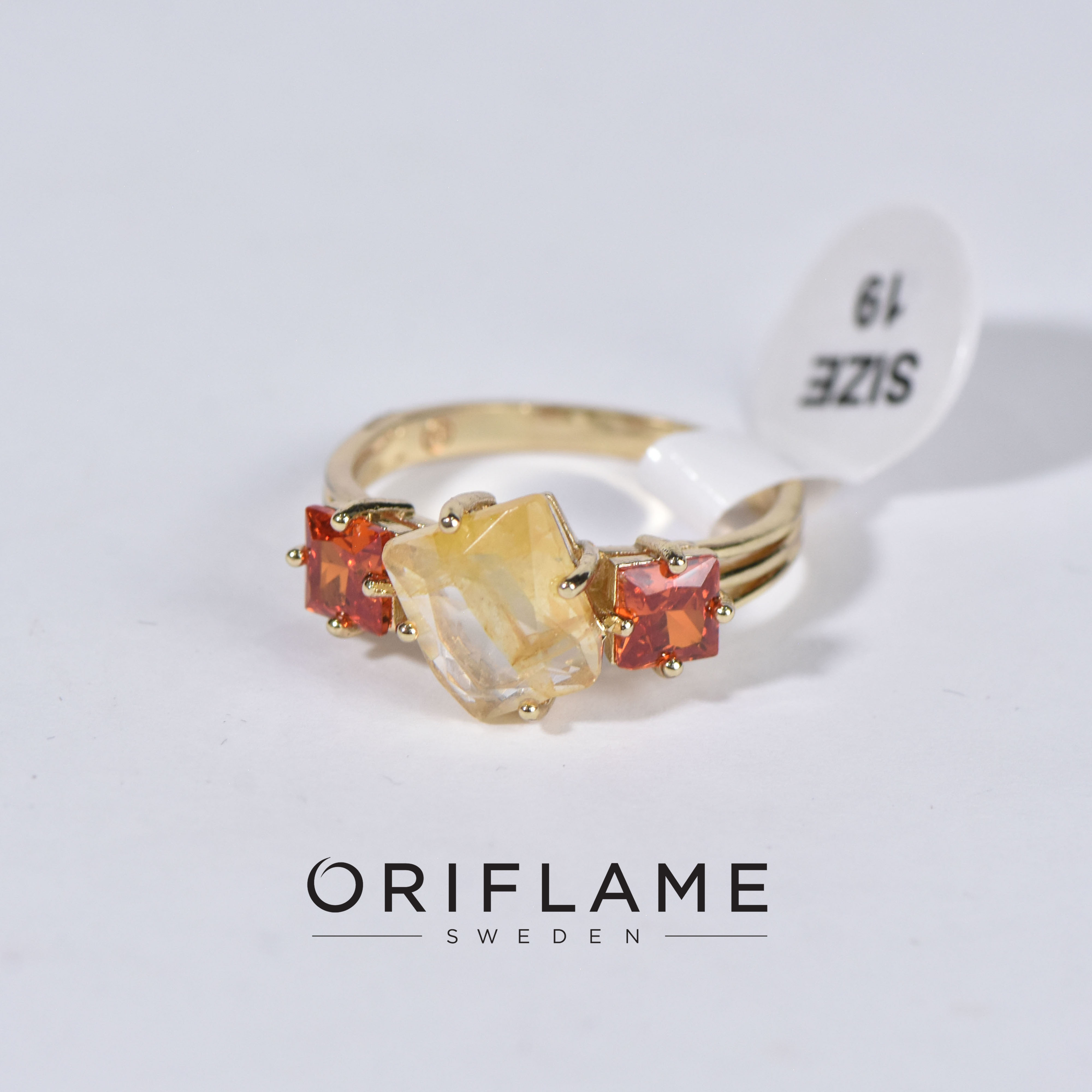 GOLDEN CITRINE RING 19 - Image 2
