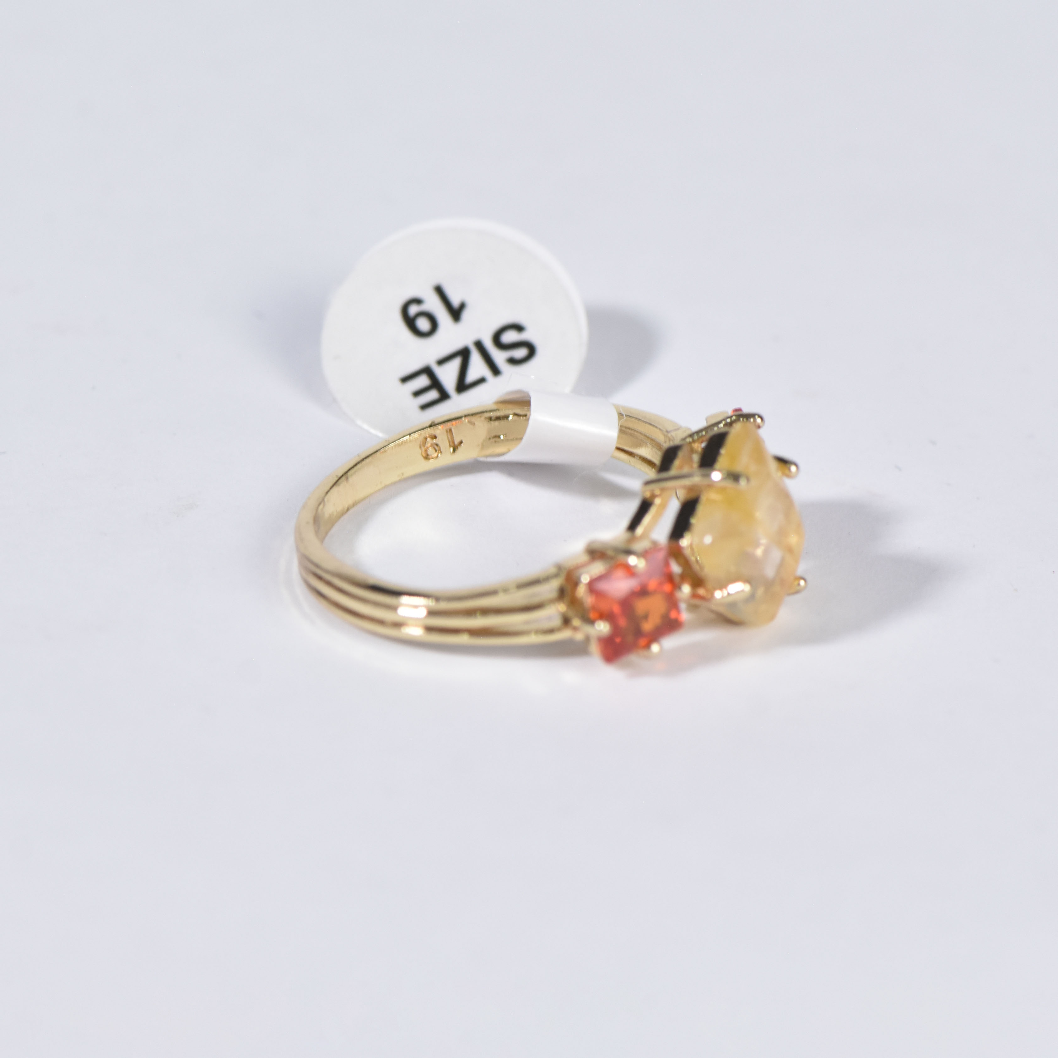 GOLDEN CITRINE RING 19 - Image 4