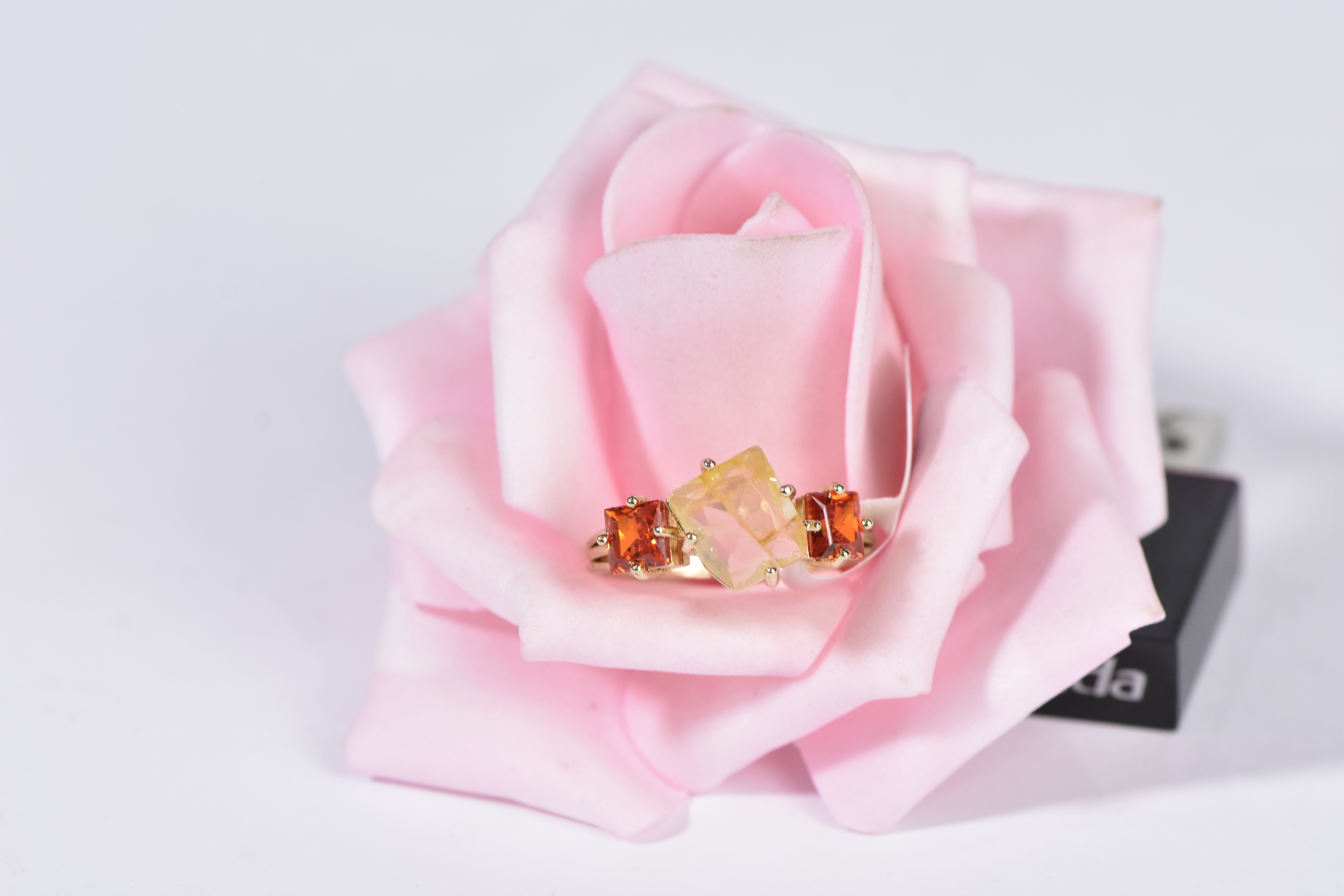GOLDEN CITRINE RING 19 - Image 6