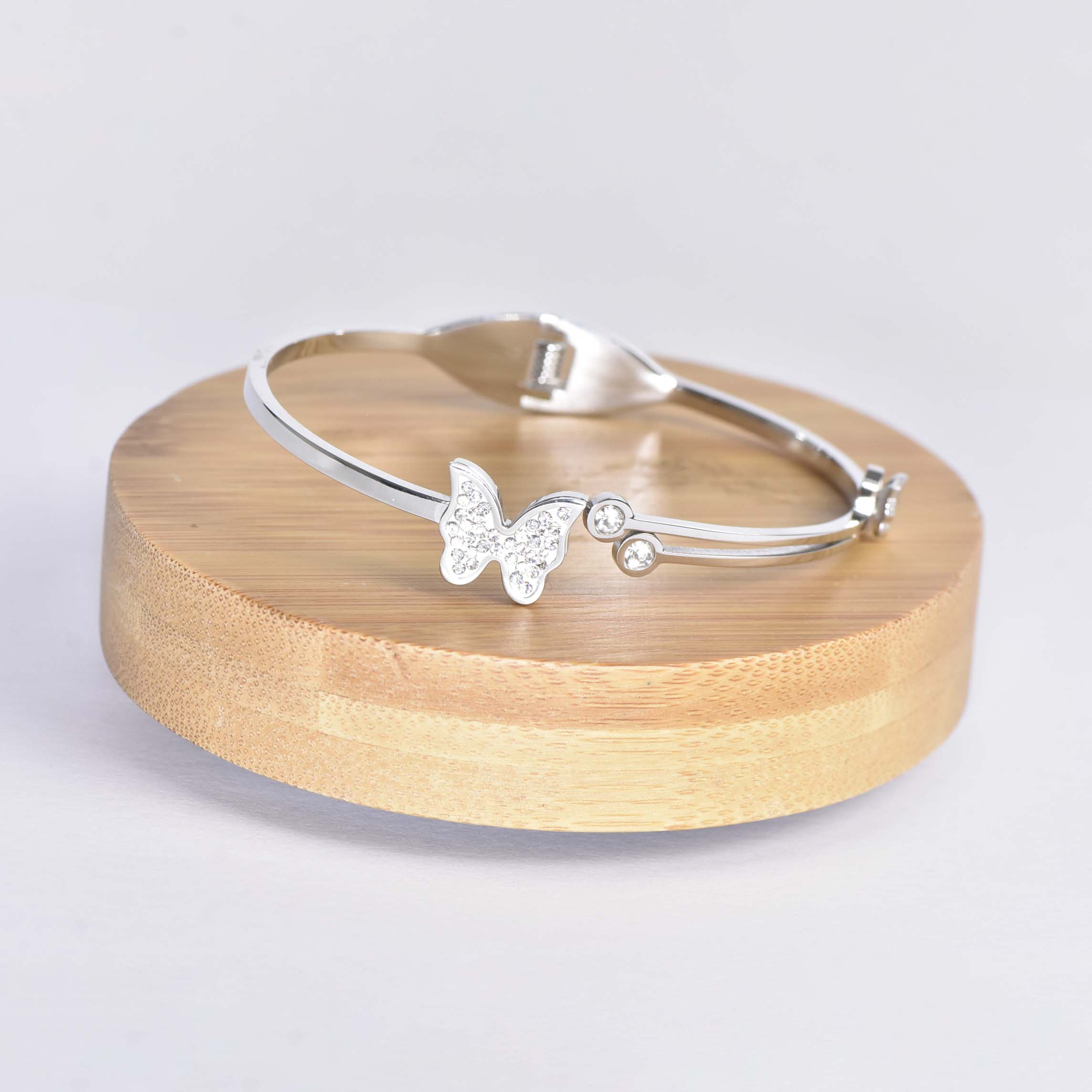 BRACELET LUMIÈRE DE PAPILLIONS ARGENT - Image 2