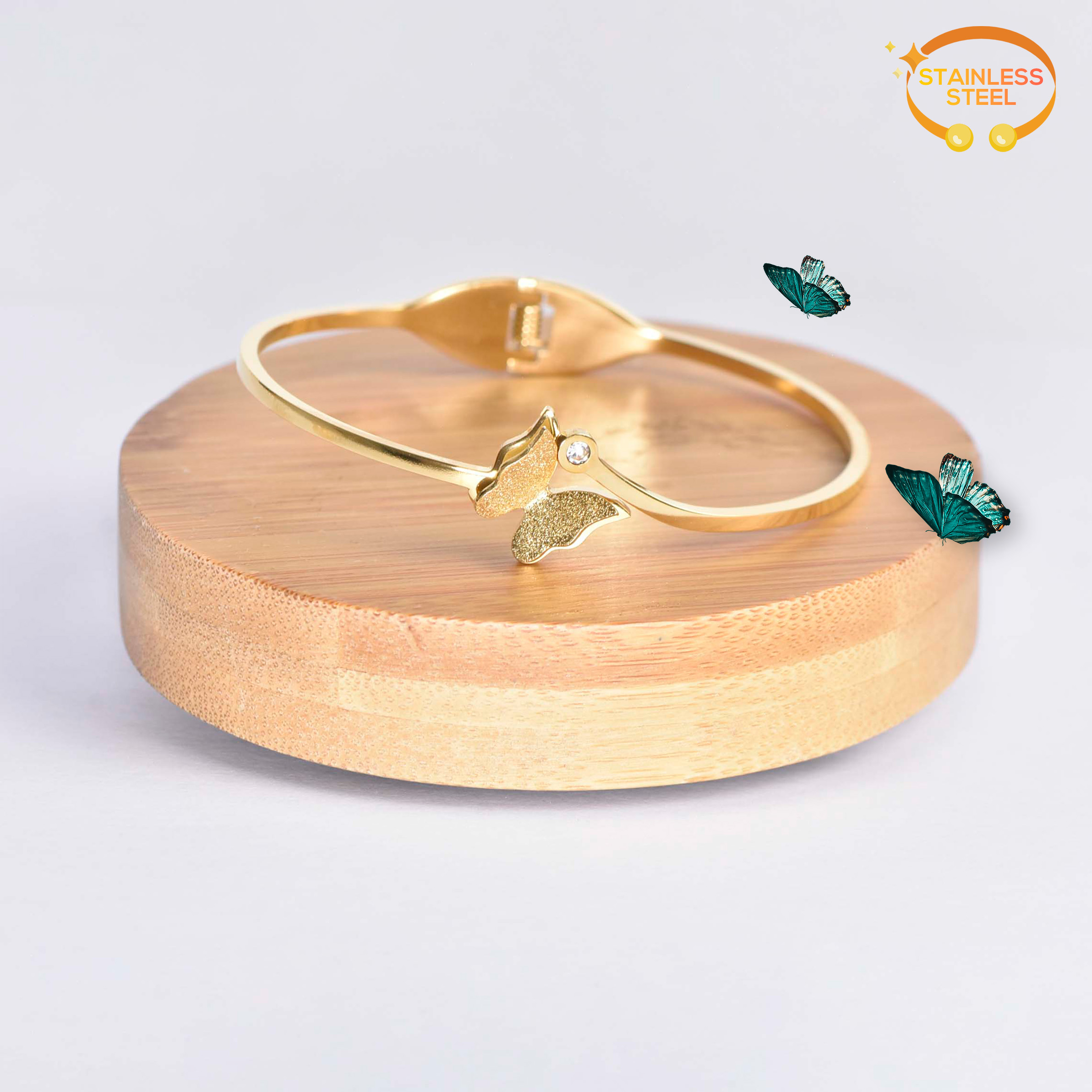 BRACELET PAPILLION-GEMME - Image 1