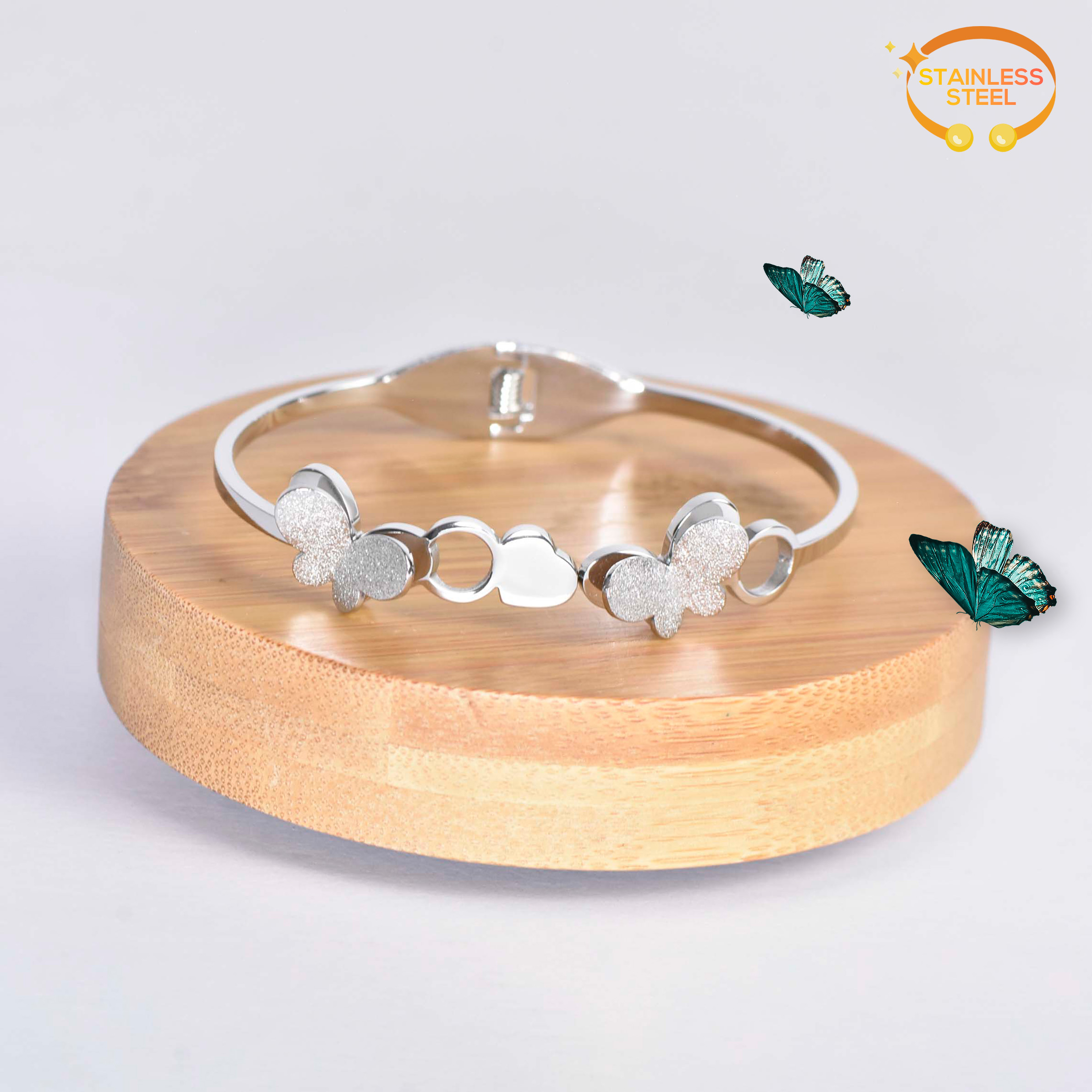 BRACELET PAPILLIONS AMOUREUX - Image 1