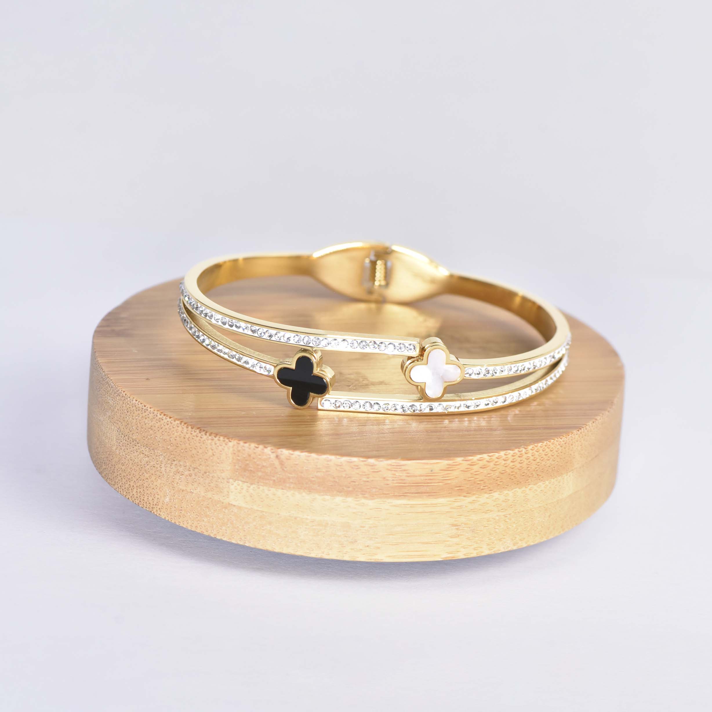 BRACELET TRÈFLES JUMEAUX - Image 2