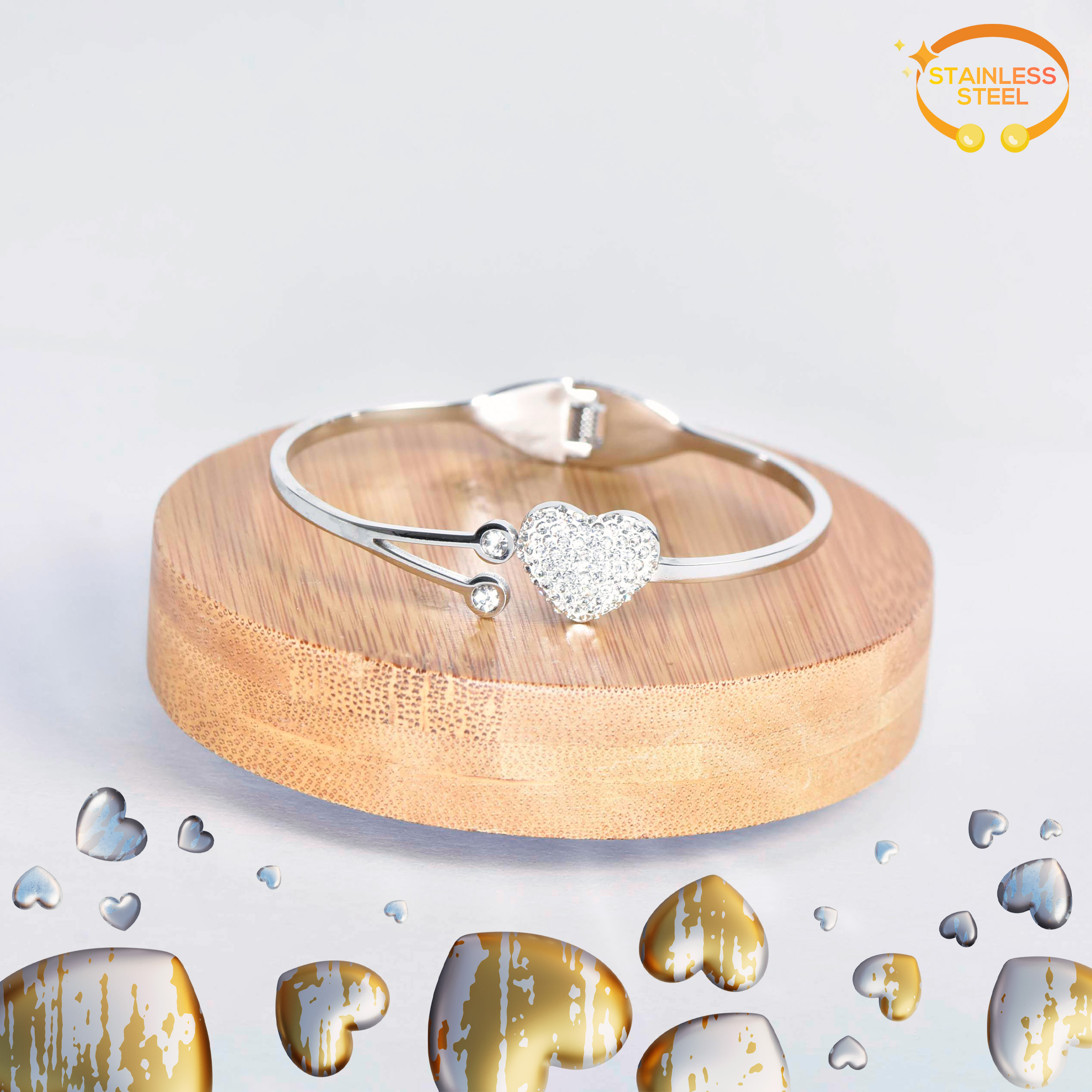 BRACELET TRIO BRILLANT - Image 1