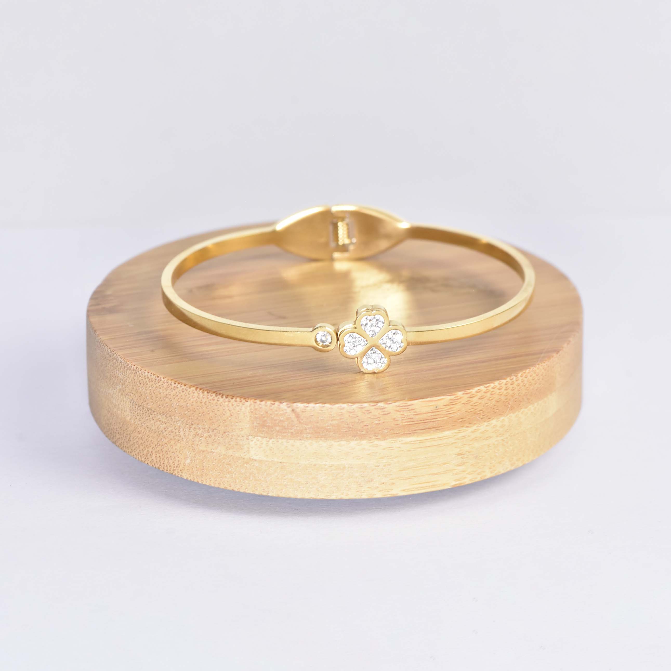 BRACELET TRÈFLE À 4 GOLD - Image 3
