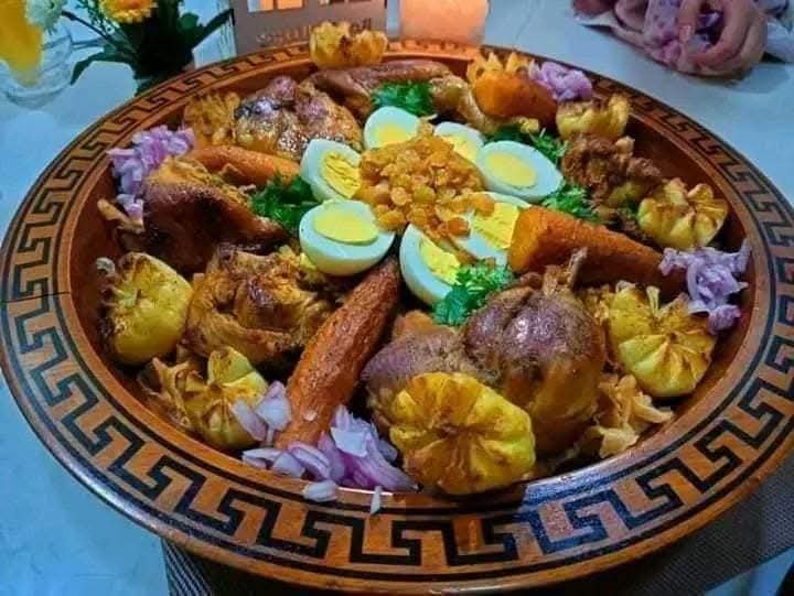 قصعة تقليدية عصرية غير قابلة للكسر 