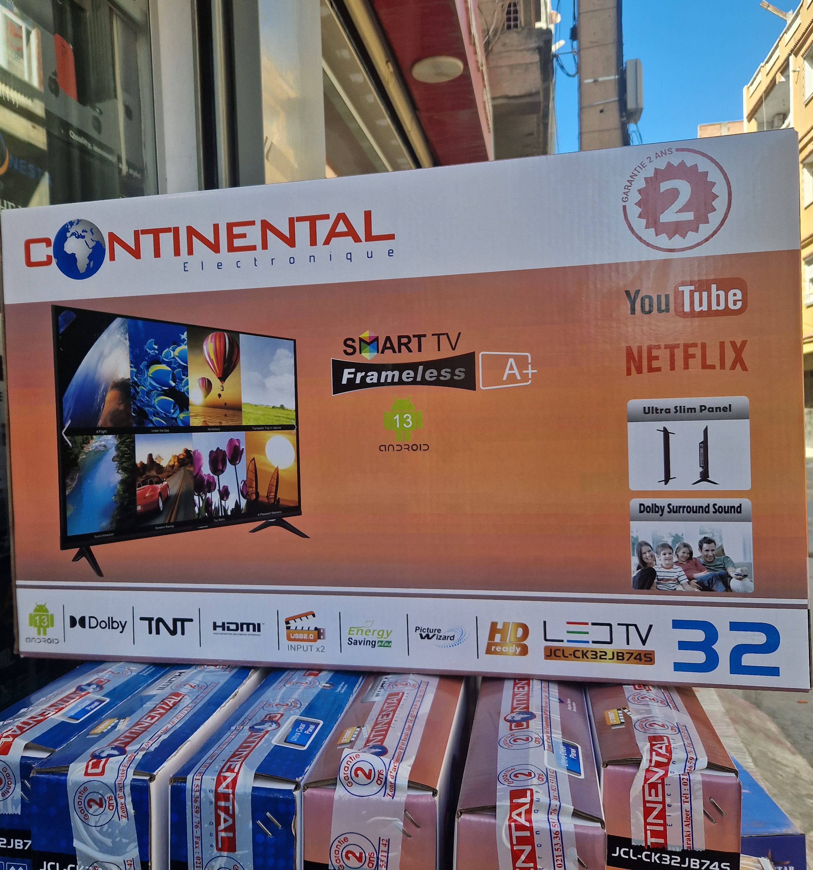Tv Continental SMART 32pouce - Image 1