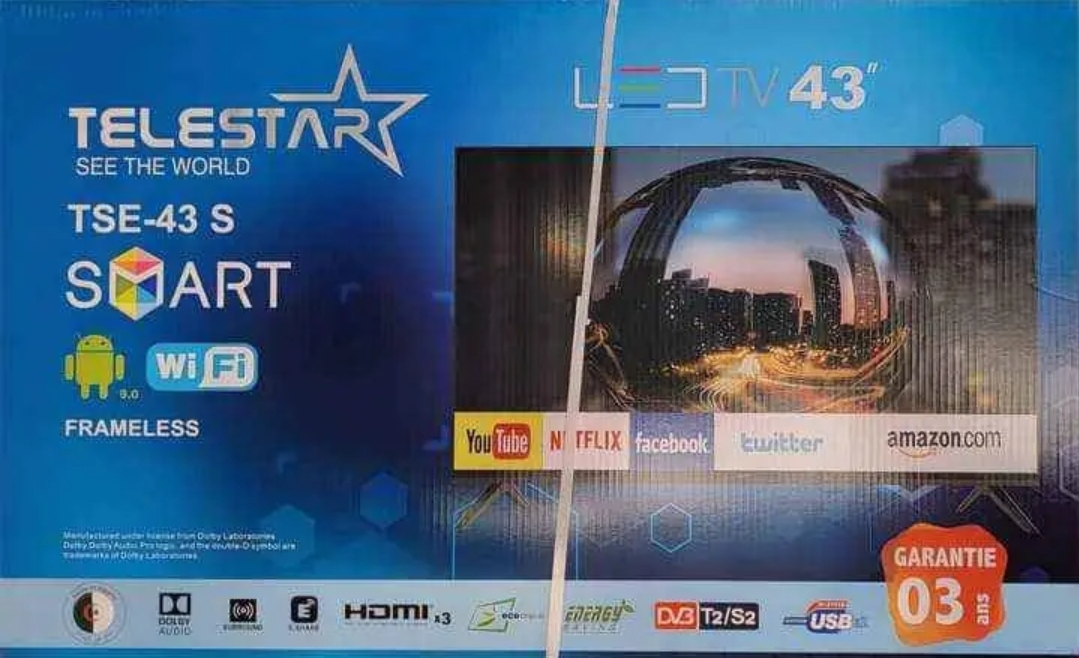 tv telestar 43 pouce Smart - Image 1