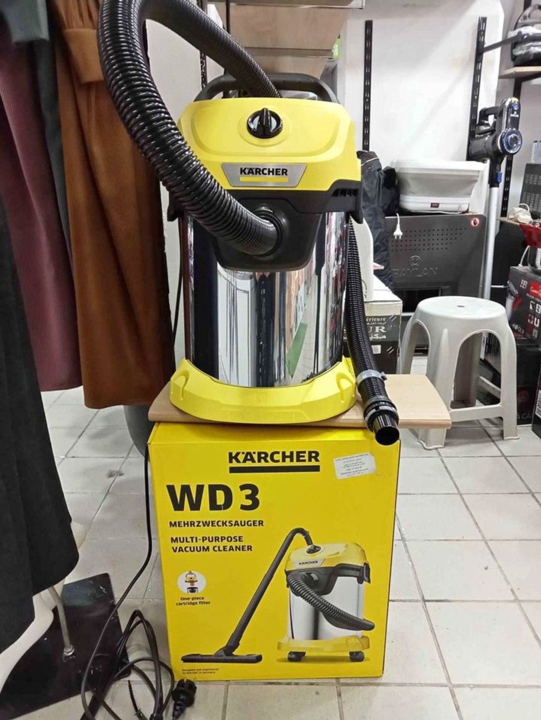 karcher WD3 inox aspirateur - Image 1