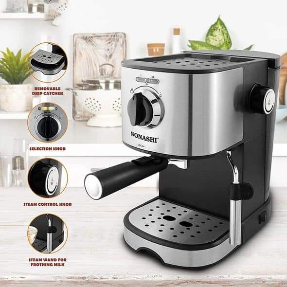 SONASHI Cafetière mini model 15Bars - Image 5
