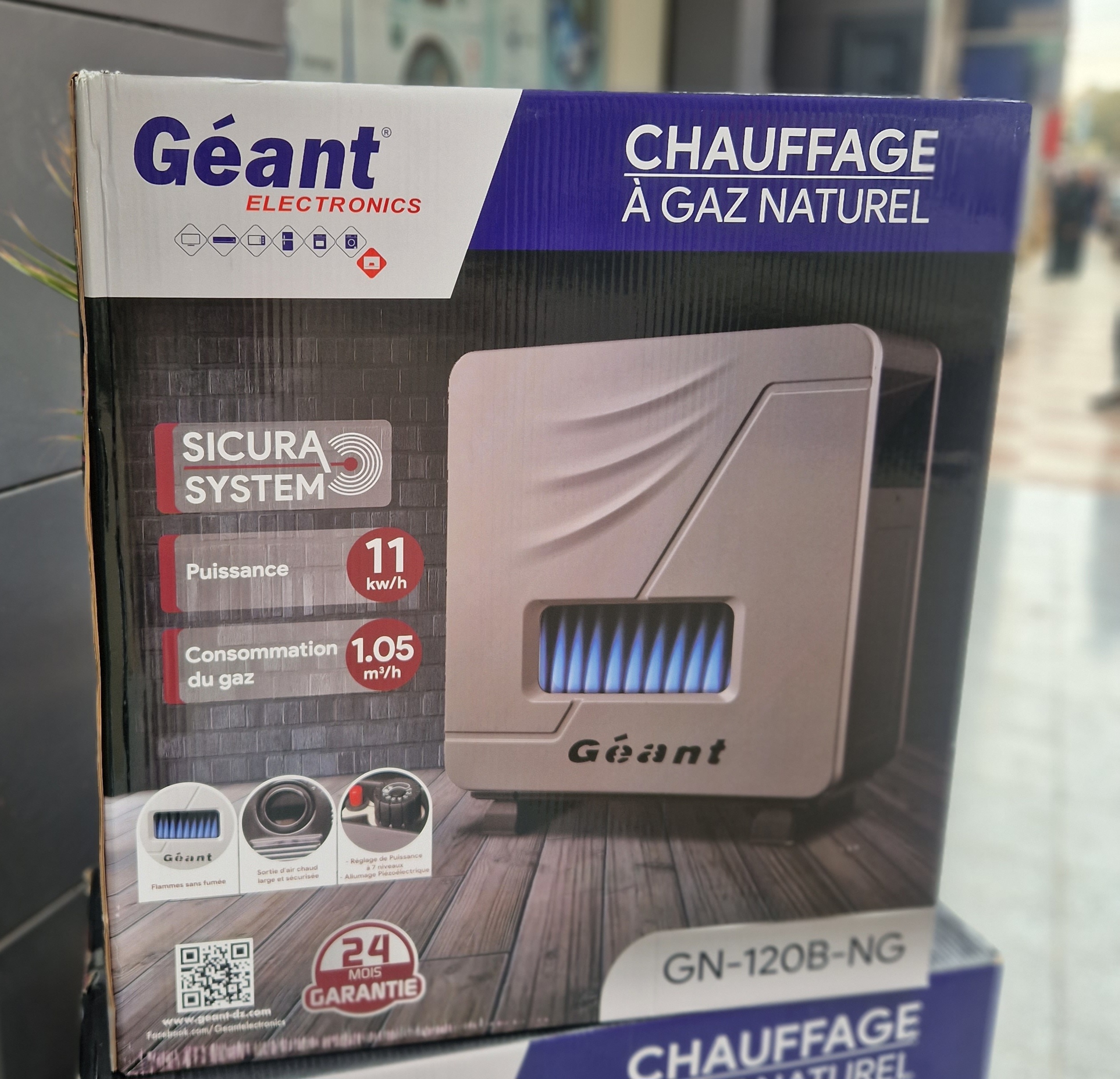 chauffage à gaz naturel Géant - Image 1