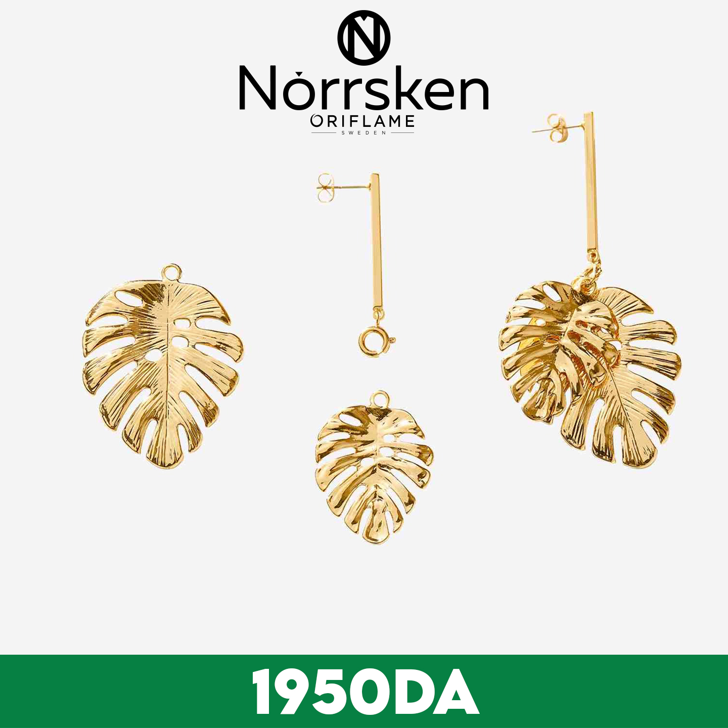 BREEZE LEAF EARRINGS - Image 1