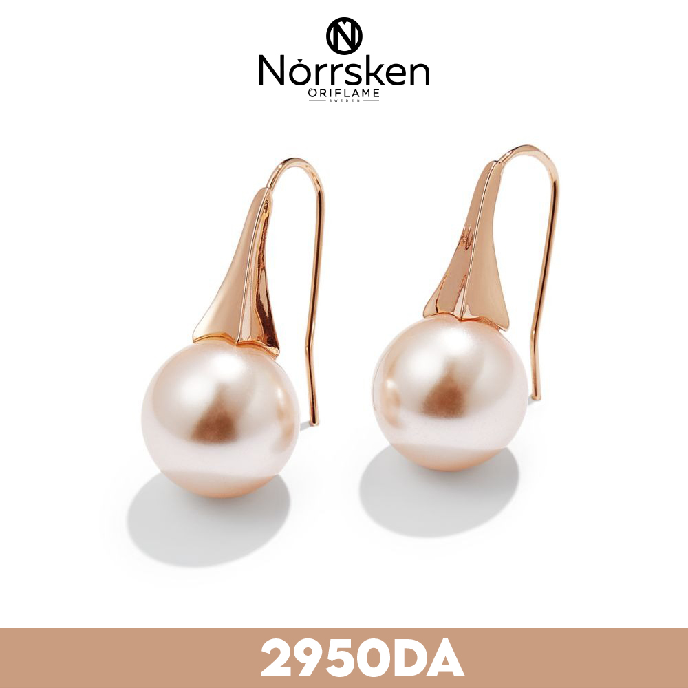 ROSE PEARL EARRINGS - Image 1