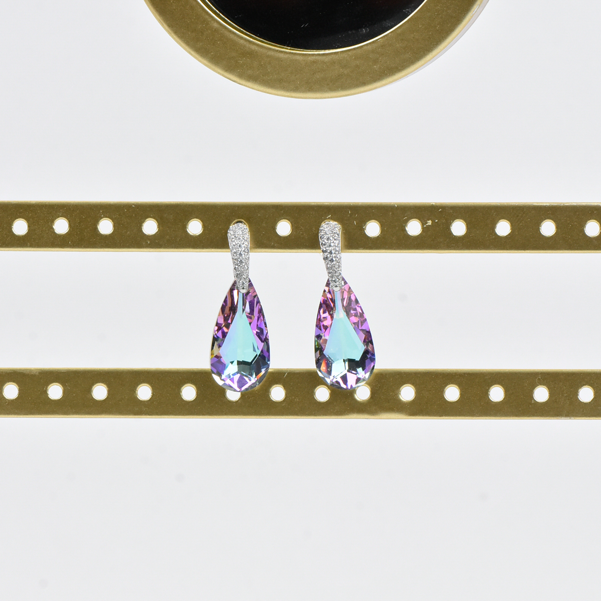 Purple Teardrop Inlay - Image 2