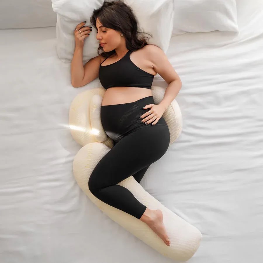 وسادة الحامل الطبية . احصلي على نوم مريح وآمن خلال الحمل! 🌟💤 - Image 1