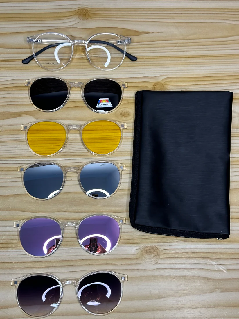 lunettes 5en1 TR90 incassable Polarisé 2024 😍 - Image 1