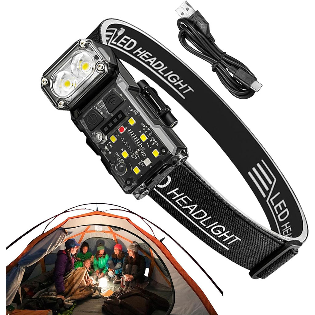 لامبة راس LED مغناطيسية وقابلة للشحن - Image 3