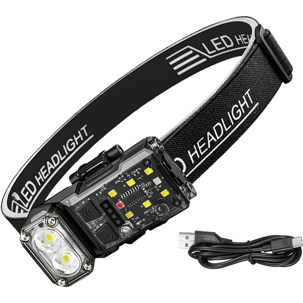 لامبة راس LED مغناطيسية وقابلة للشحن - Image 5