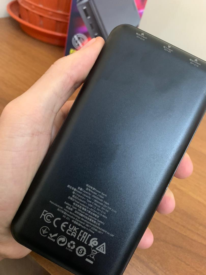 Hoco Power bank Mobile High-ranking 20000mAh Dual USB - Image 2