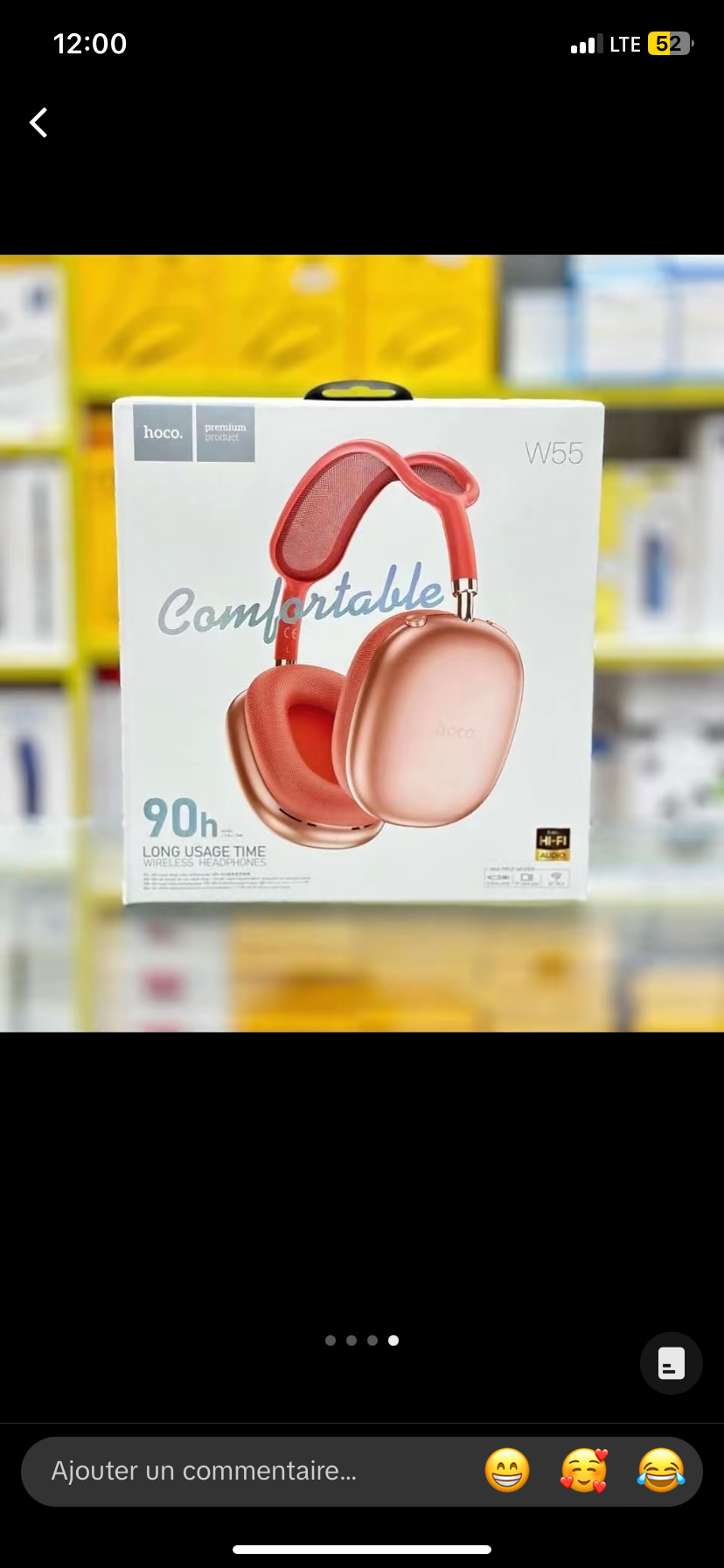 Casque hoco w55  - Image 3