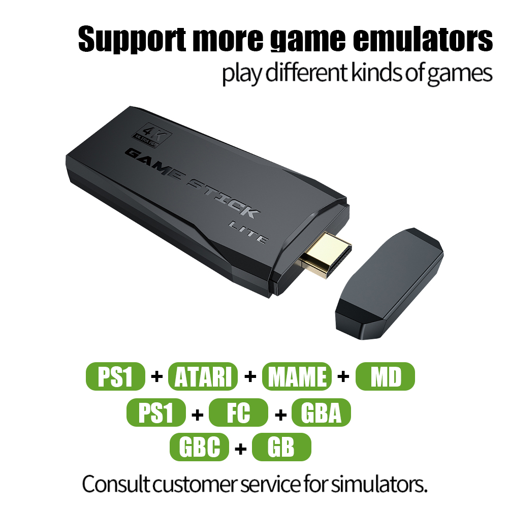 جهاز ألعاب لاسلكي مدمج بأكثر من 15,000 لعبة - HDMI - Image 3