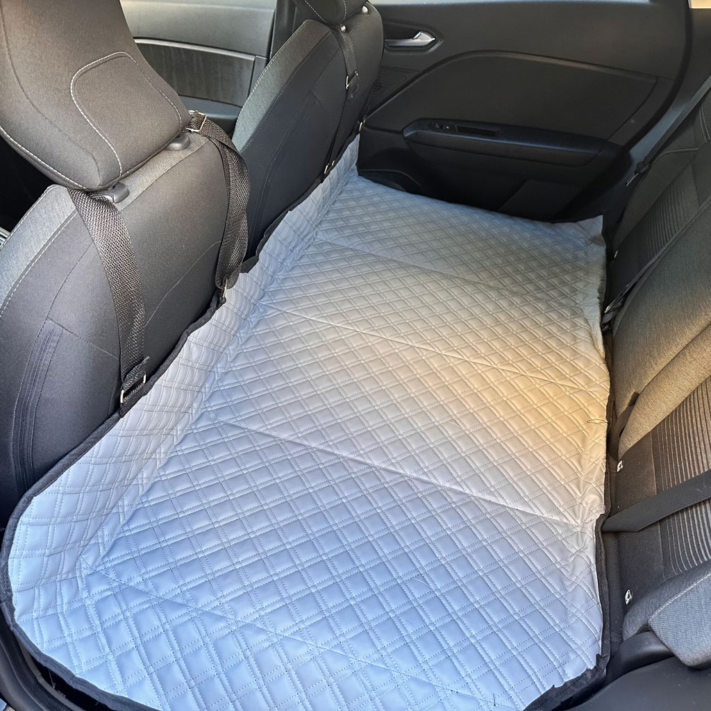 Matelas de Voiture Pliable avec Sangles Solides pour Siege Arrière - Image 4