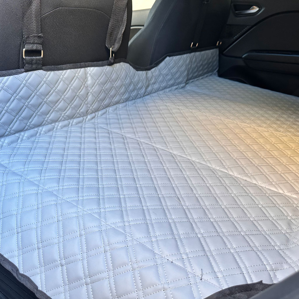 Matelas de Voiture Pliable avec Sangles Solides pour Siege Arrière - Image 5
