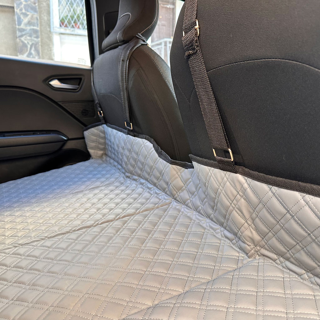 Matelas de Voiture Pliable avec Sangles Solides pour Siege Arrière - Image 6